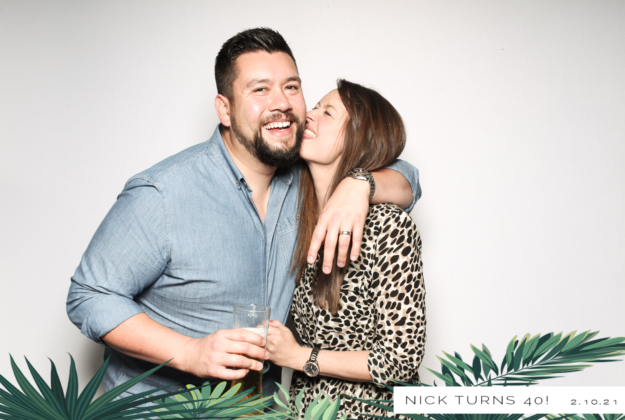 Nick Turns 40! -Classic Open Booth | View more photos from the event at gallery.freshbooths.com/u/FreshBooths/Nick-Turns-40-Classic-Open-Booth