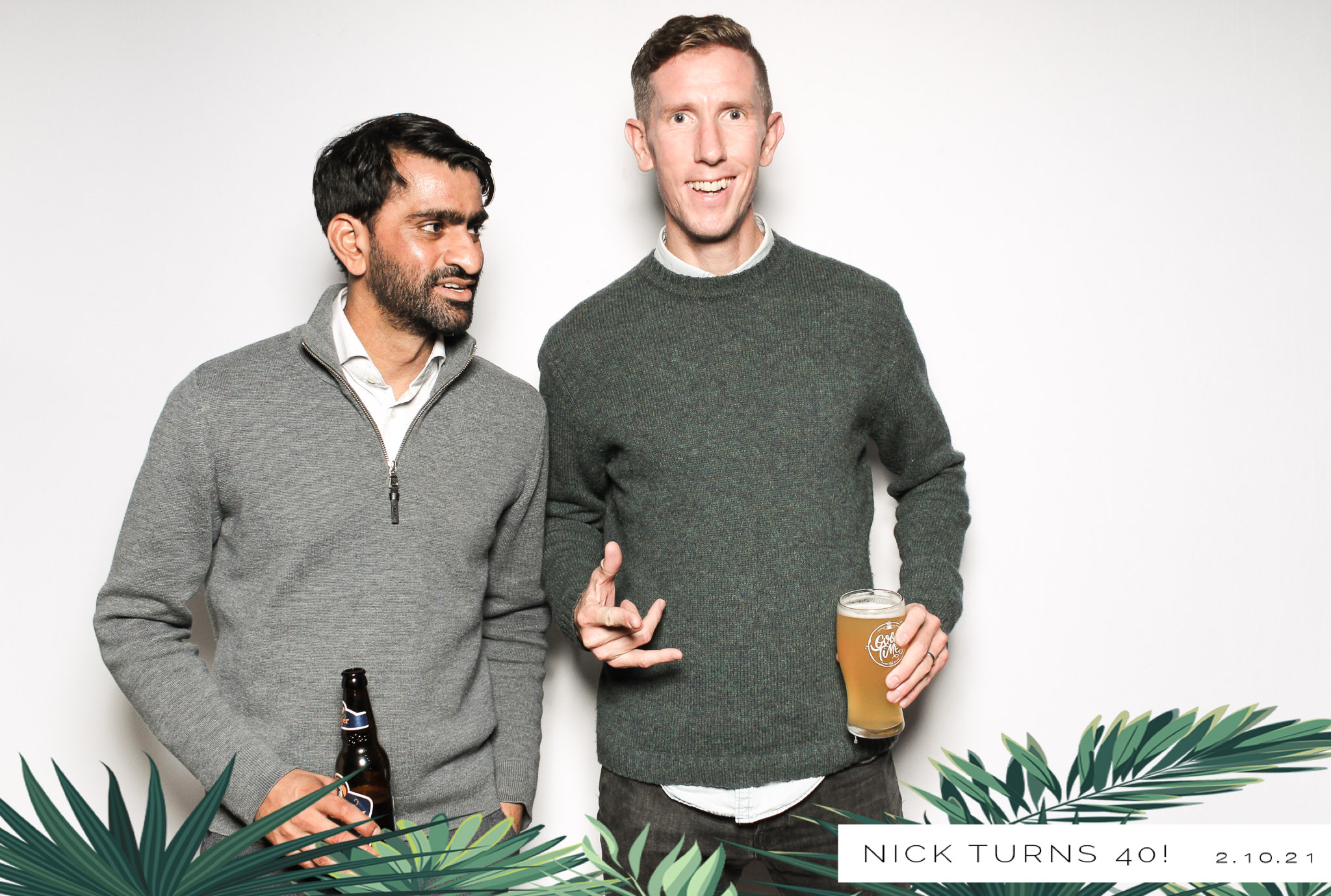 Nick Turns 40! -Classic Open Booth | View more photos from the event at gallery.freshbooths.com/u/FreshBooths/Nick-Turns-40-Classic-Open-Booth