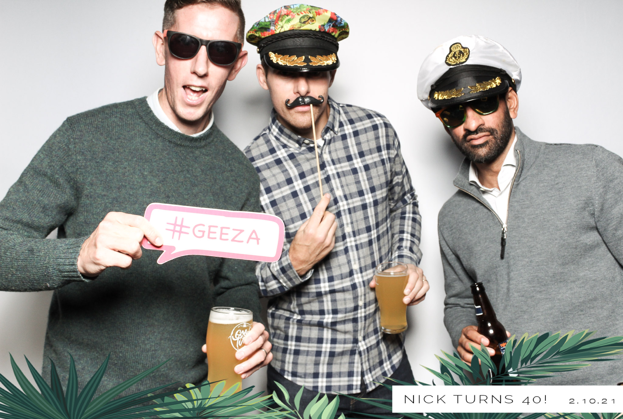 Nick Turns 40! -Classic Open Booth | View more photos from the event at gallery.freshbooths.com/u/FreshBooths/Nick-Turns-40-Classic-Open-Booth