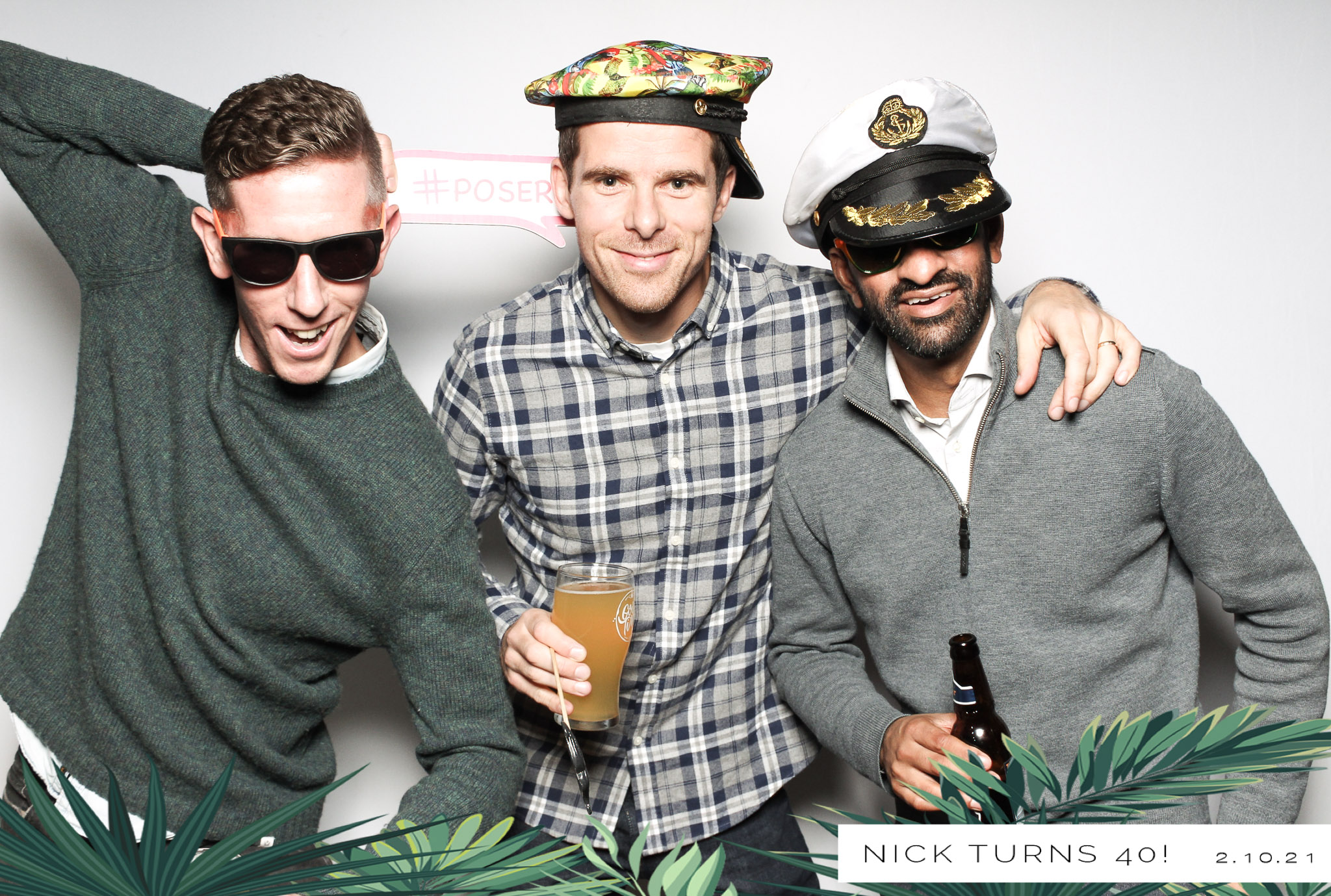 Nick Turns 40! -Classic Open Booth | View more photos from the event at gallery.freshbooths.com/u/FreshBooths/Nick-Turns-40-Classic-Open-Booth