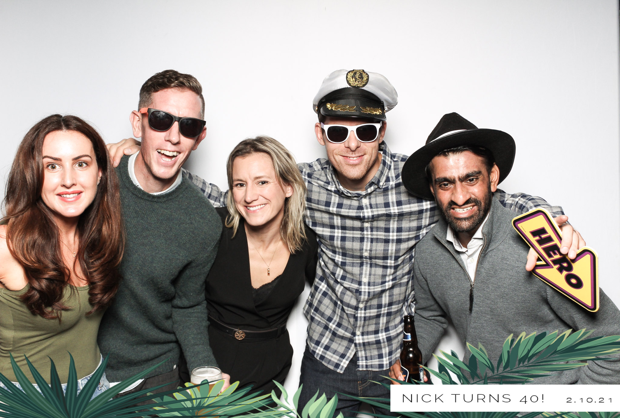 Nick Turns 40! -Classic Open Booth | View more photos from the event at gallery.freshbooths.com/u/FreshBooths/Nick-Turns-40-Classic-Open-Booth