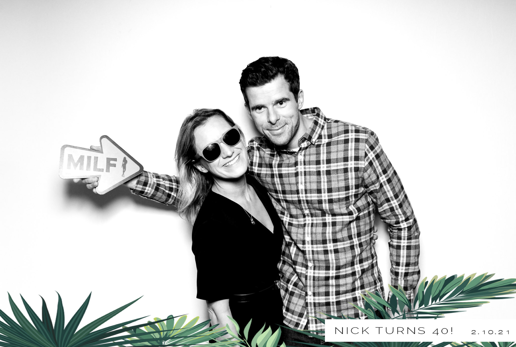 Nick Turns 40! -Classic Open Booth | View more photos from the event at gallery.freshbooths.com/u/FreshBooths/Nick-Turns-40-Classic-Open-Booth
