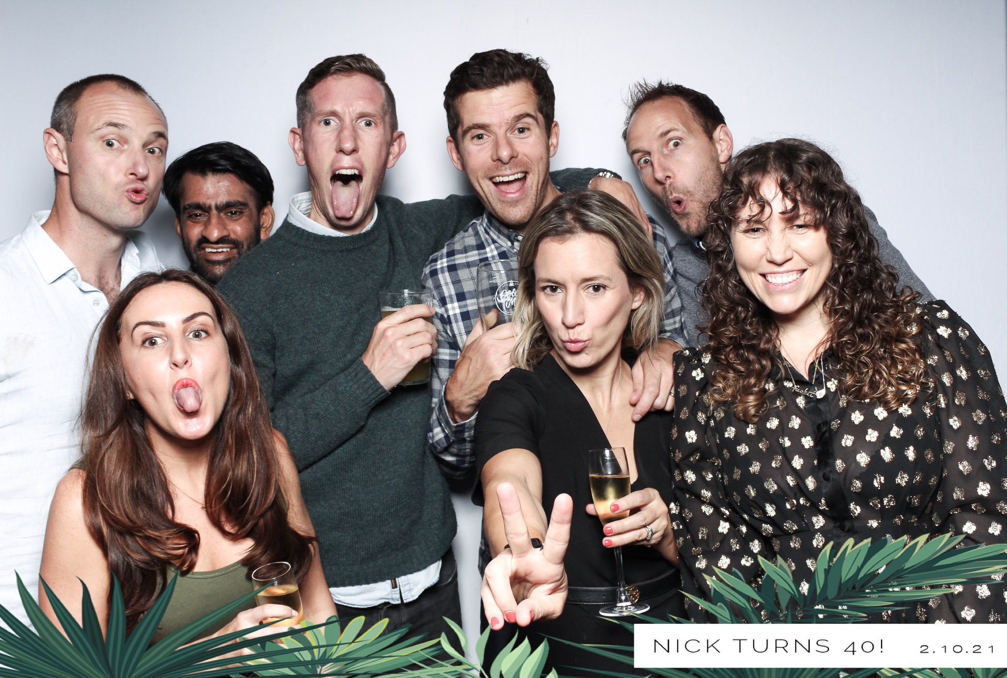 Nick Turns 40! -Classic Open Booth | View more photos from the event at gallery.freshbooths.com/u/FreshBooths/Nick-Turns-40-Classic-Open-Booth