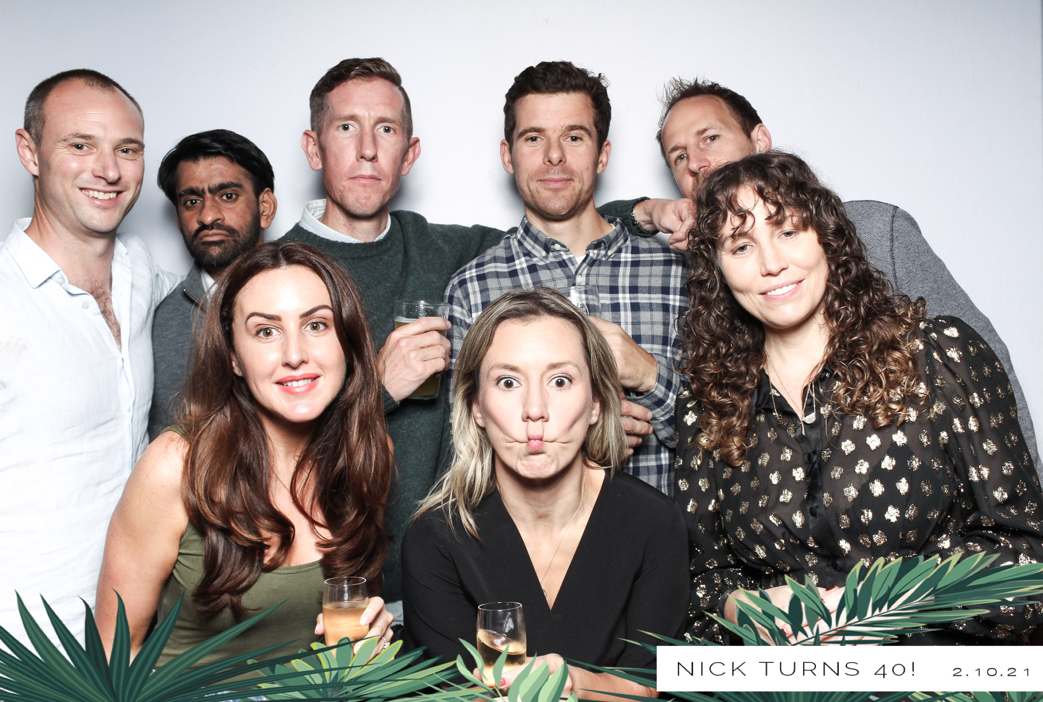 Nick Turns 40! -Classic Open Booth | View more photos from the event at gallery.freshbooths.com/u/FreshBooths/Nick-Turns-40-Classic-Open-Booth