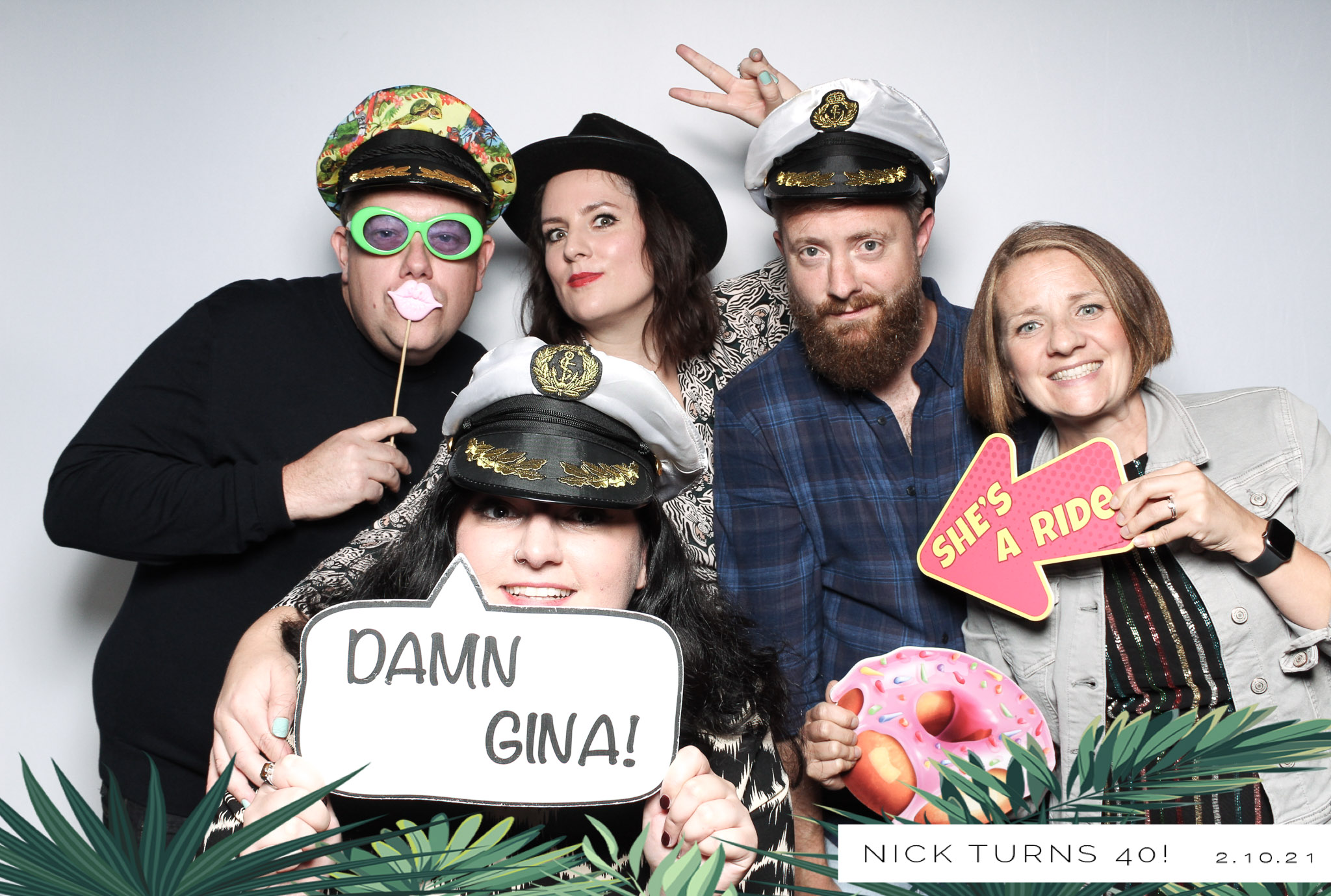Nick Turns 40! -Classic Open Booth | View more photos from the event at gallery.freshbooths.com/u/FreshBooths/Nick-Turns-40-Classic-Open-Booth