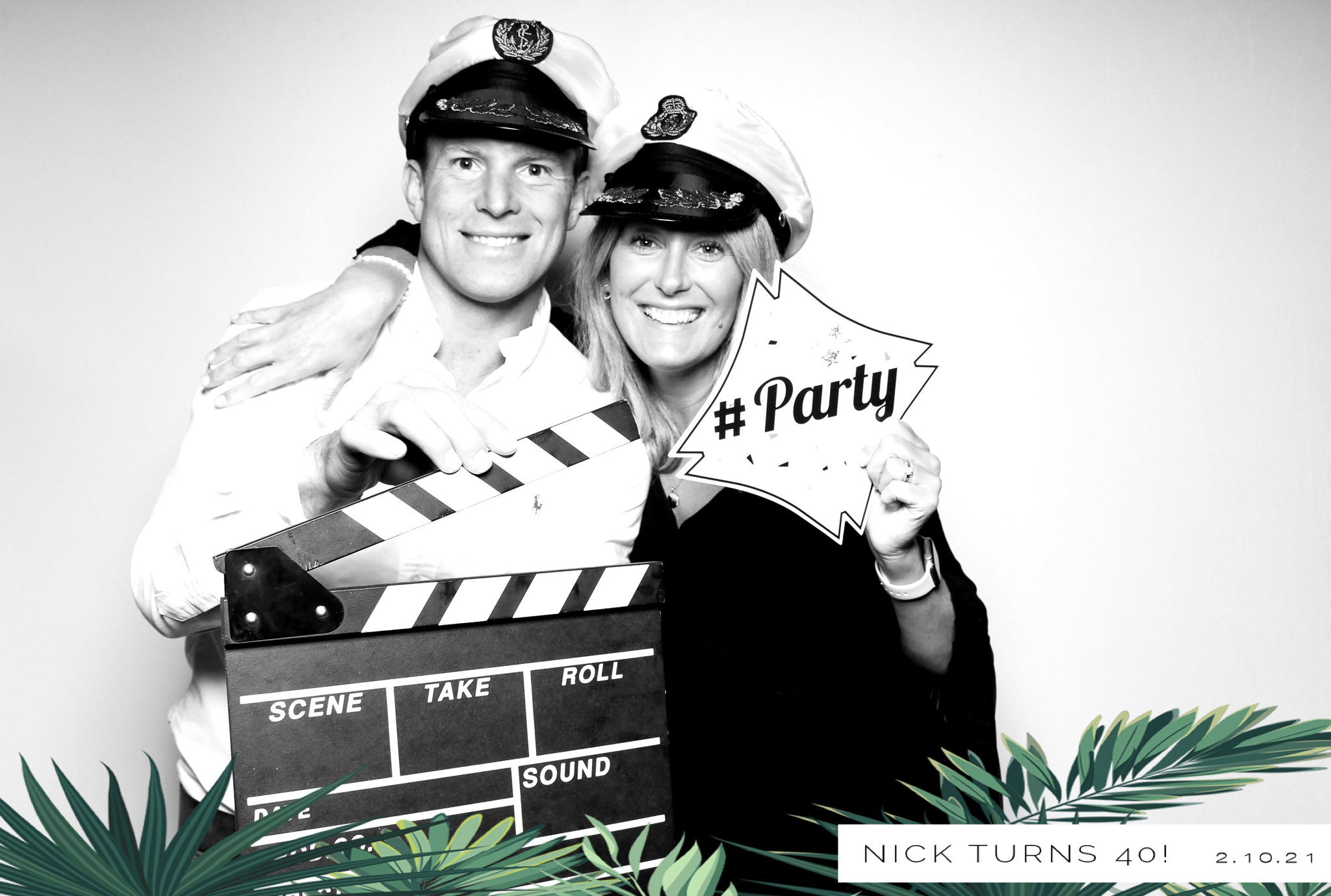 Nick Turns 40! -Classic Open Booth | View more photos from the event at gallery.freshbooths.com/u/FreshBooths/Nick-Turns-40-Classic-Open-Booth