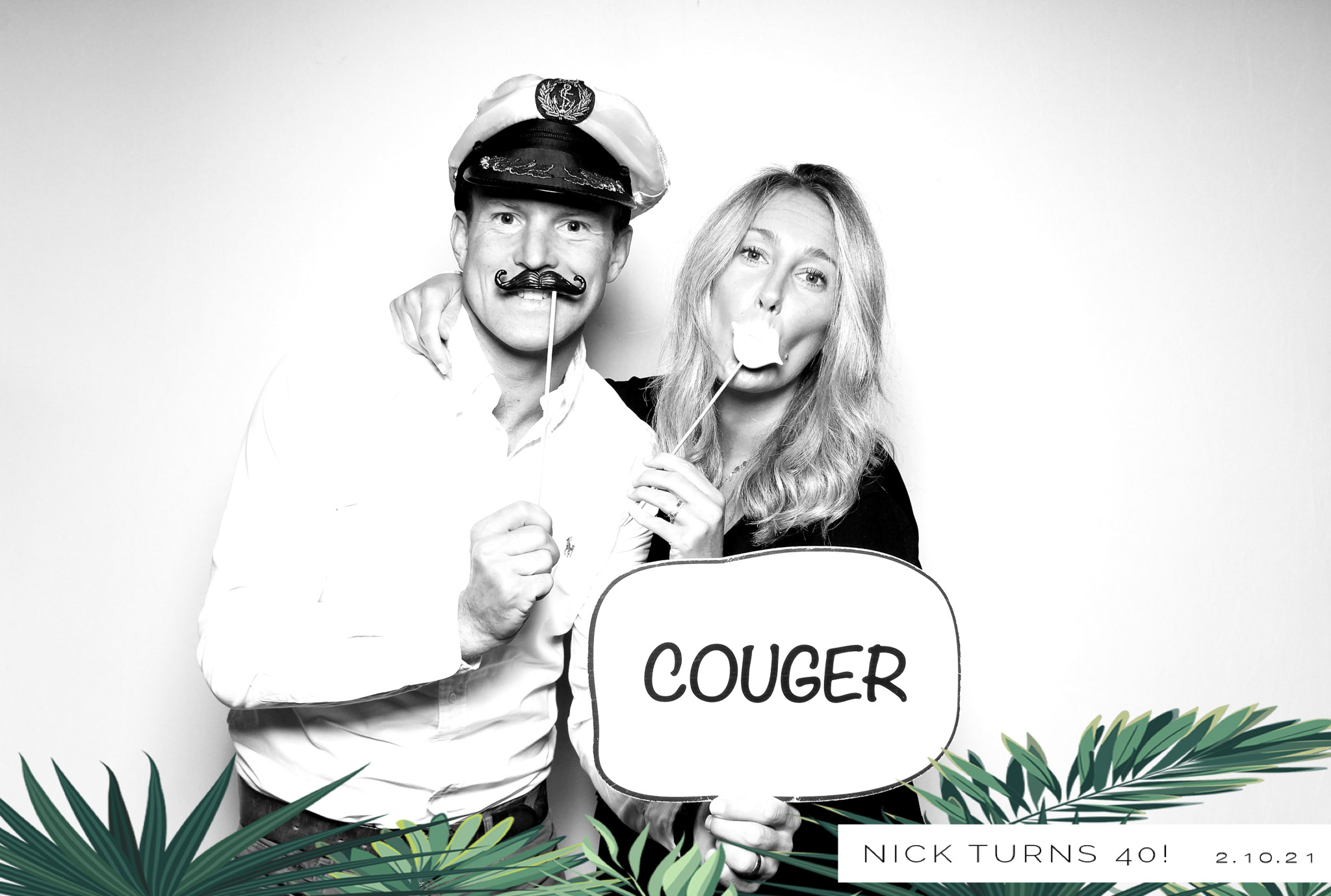 Nick Turns 40! -Classic Open Booth | View more photos from the event at gallery.freshbooths.com/u/FreshBooths/Nick-Turns-40-Classic-Open-Booth
