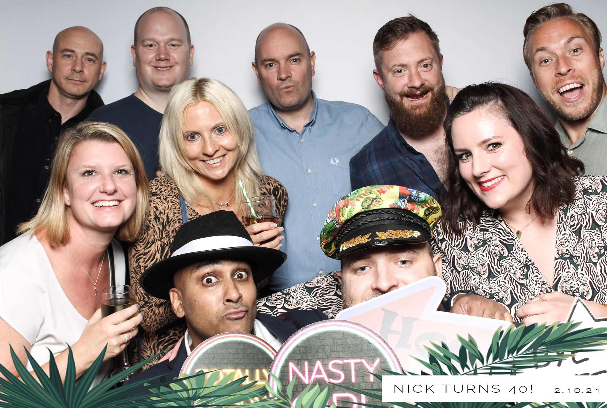 Nick Turns 40! -Classic Open Booth | View more photos from the event at gallery.freshbooths.com/u/FreshBooths/Nick-Turns-40-Classic-Open-Booth