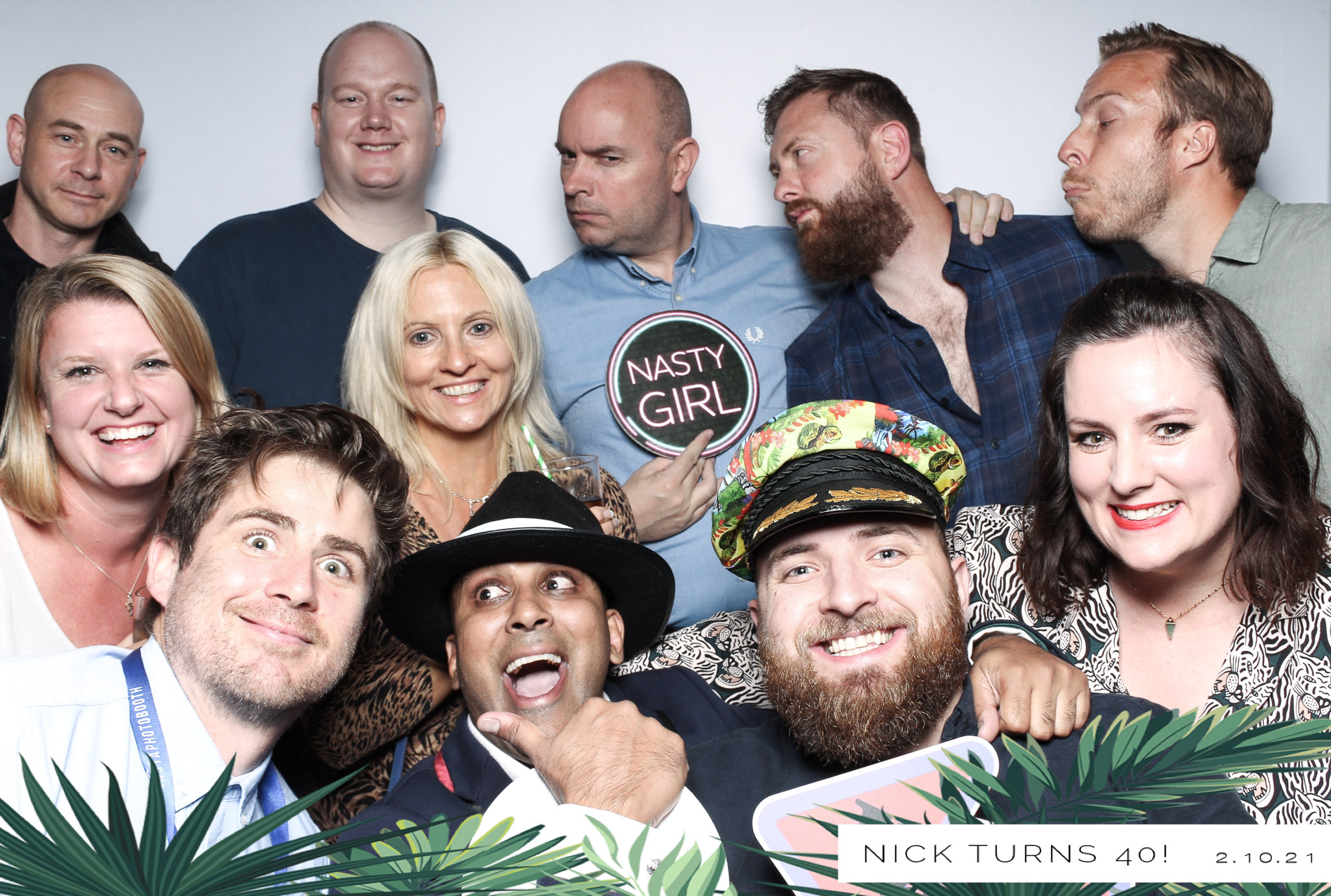 Nick Turns 40! -Classic Open Booth | View more photos from the event at gallery.freshbooths.com/u/FreshBooths/Nick-Turns-40-Classic-Open-Booth
