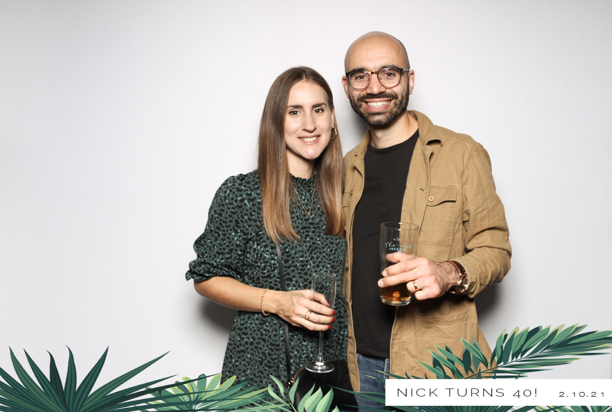 Nick Turns 40! -Classic Open Booth | View more photos from the event at gallery.freshbooths.com/u/FreshBooths/Nick-Turns-40-Classic-Open-Booth