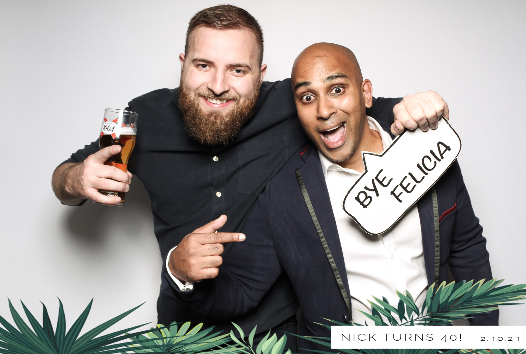 Nick Turns 40! -Classic Open Booth | View more photos from the event at gallery.freshbooths.com/u/FreshBooths/Nick-Turns-40-Classic-Open-Booth