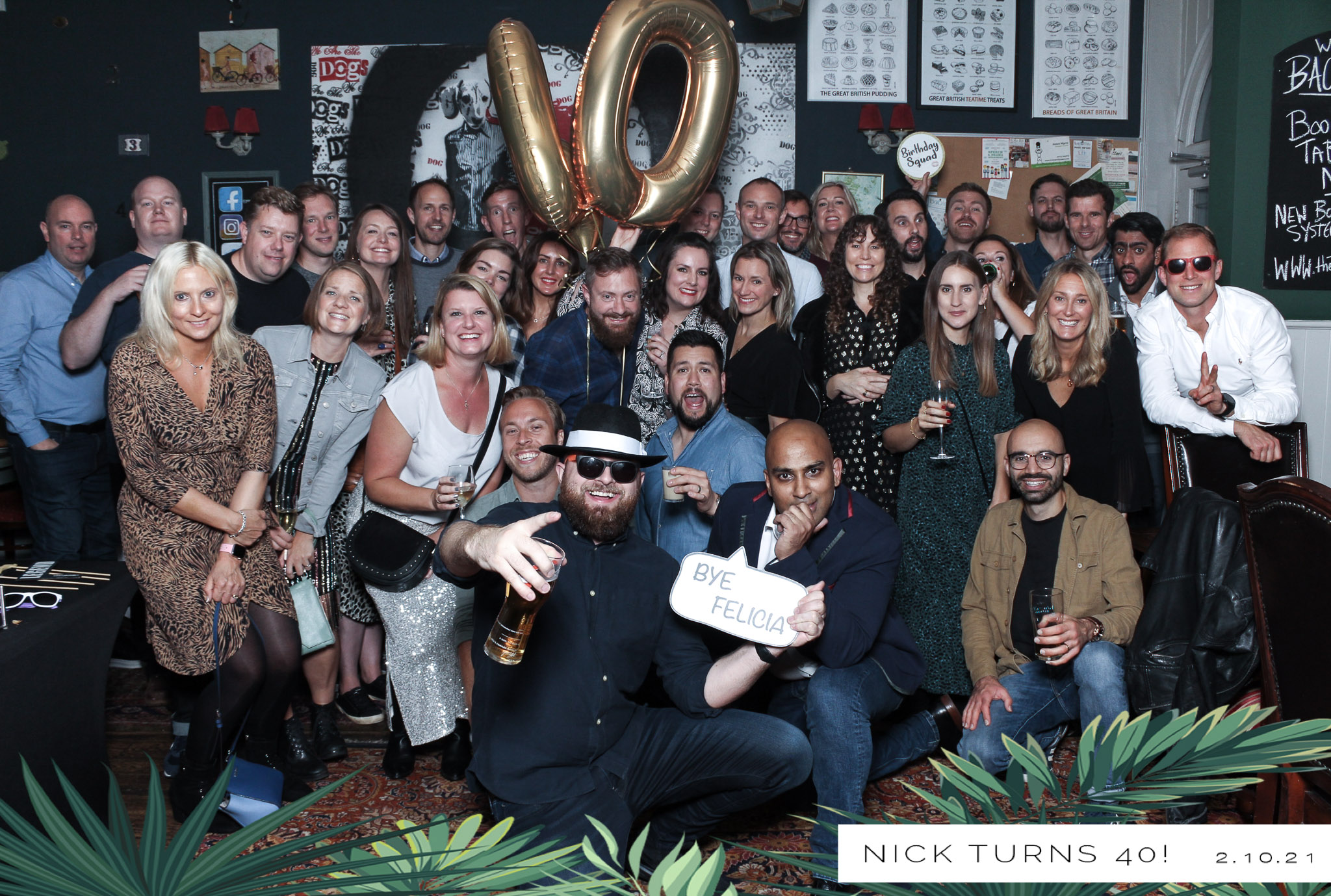 Nick Turns 40! -Classic Open Booth | View more photos from the event at gallery.freshbooths.com/u/FreshBooths/Nick-Turns-40-Classic-Open-Booth
