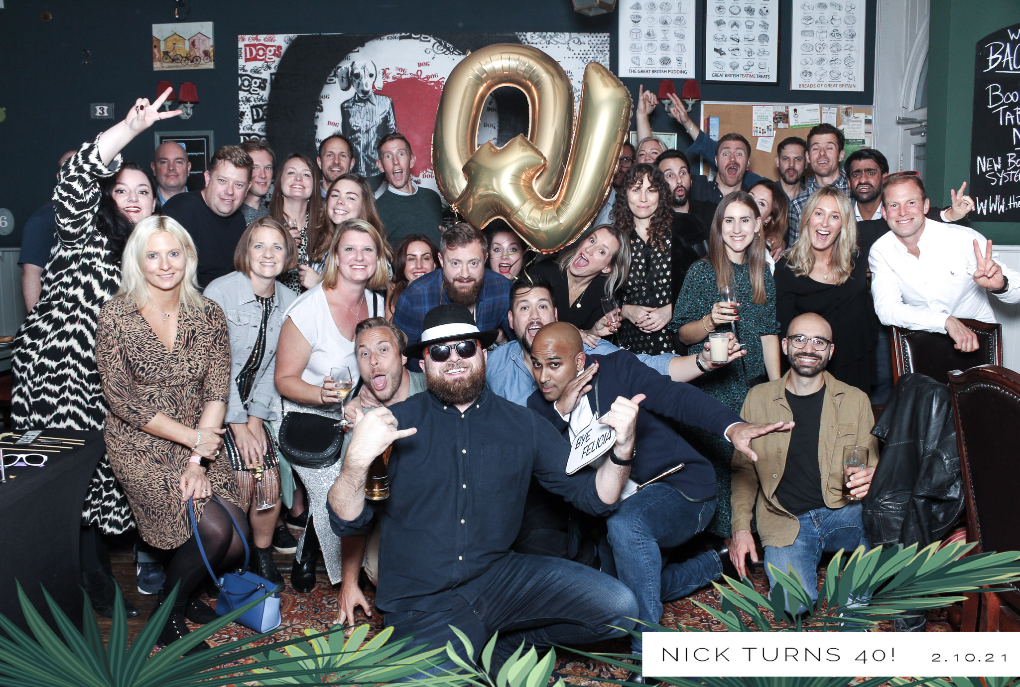 Nick Turns 40! -Classic Open Booth | View more photos from the event at gallery.freshbooths.com/u/FreshBooths/Nick-Turns-40-Classic-Open-Booth