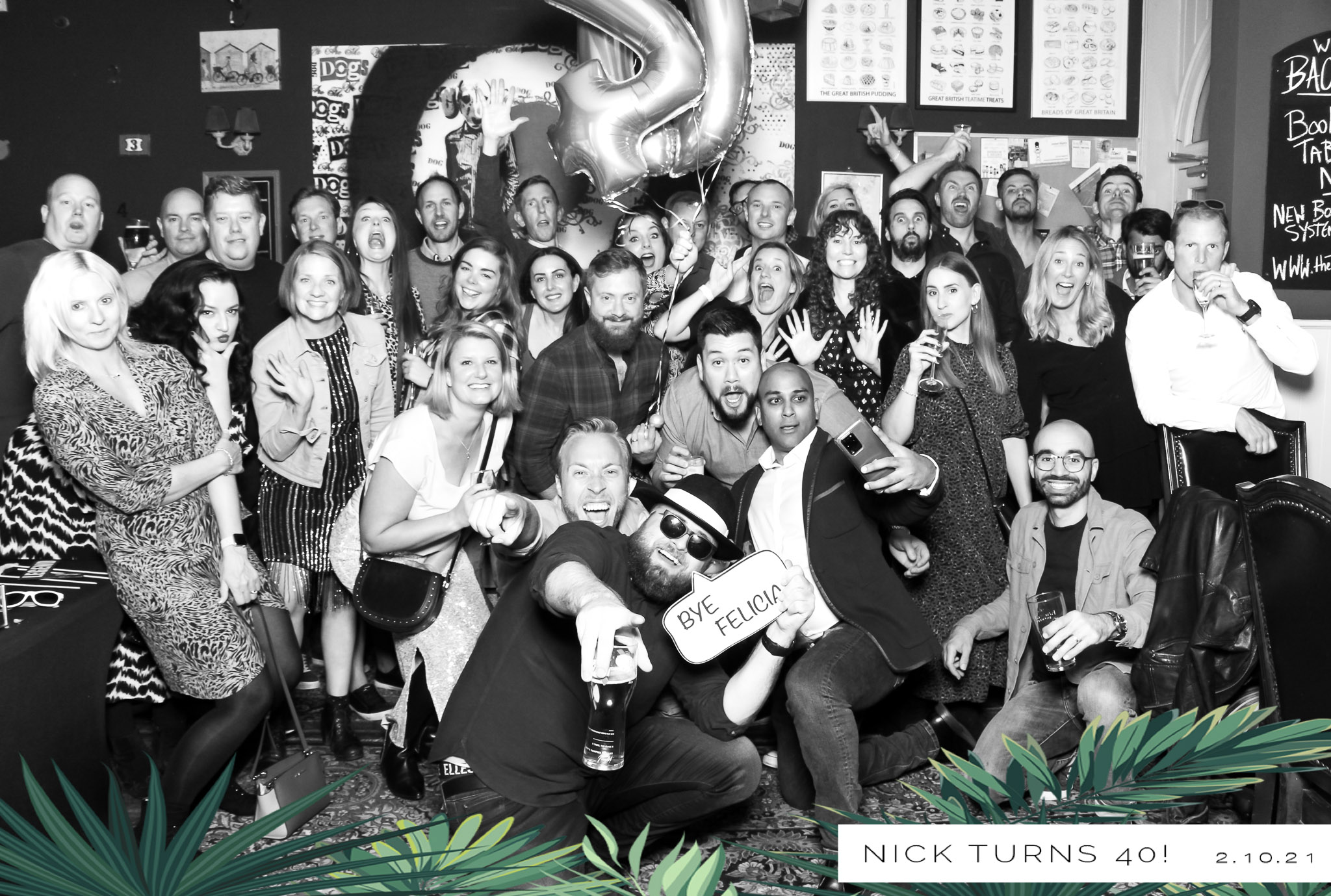 Nick Turns 40! -Classic Open Booth | View more photos from the event at gallery.freshbooths.com/u/FreshBooths/Nick-Turns-40-Classic-Open-Booth