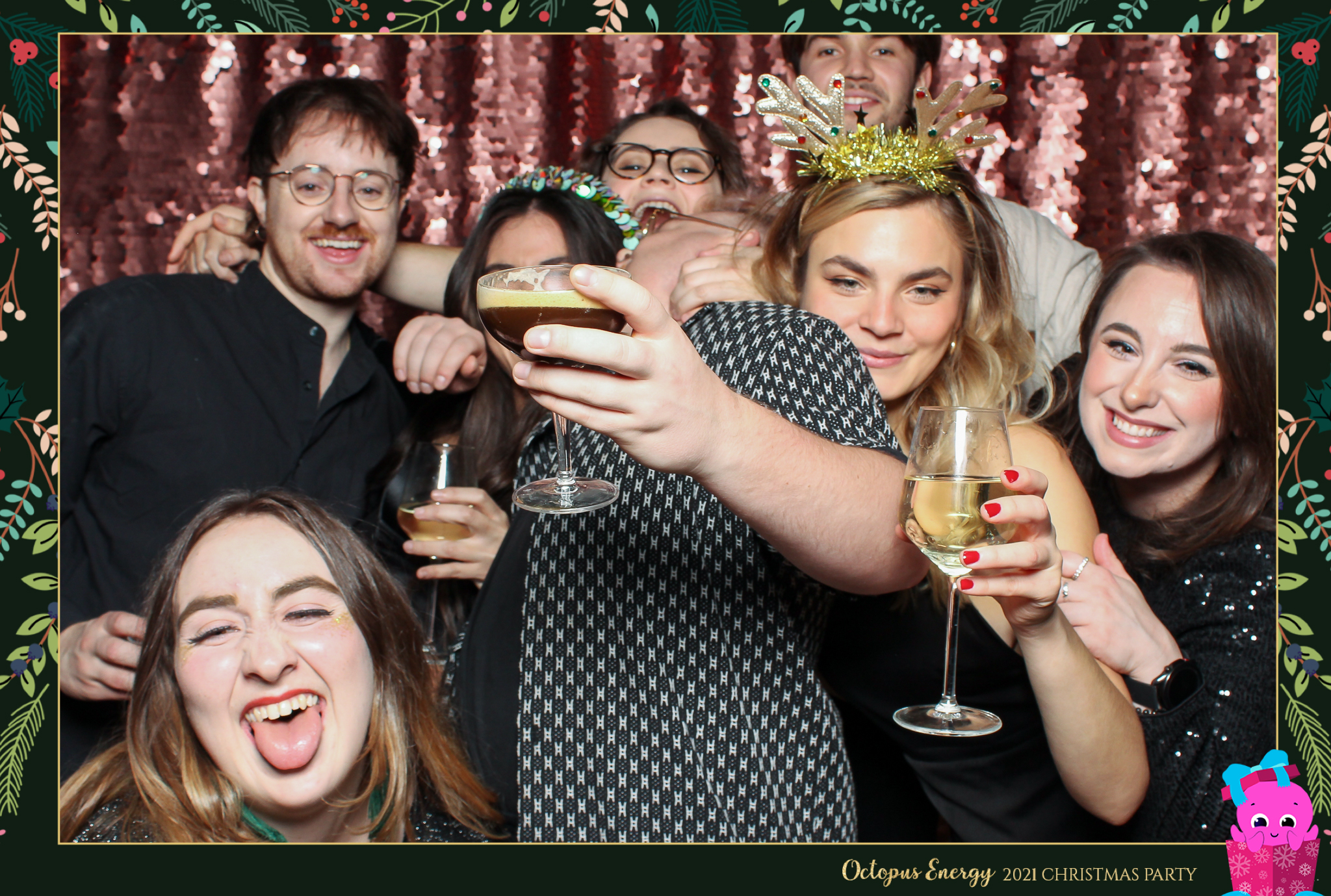 Octopus Energy Christmas Party 2021 | View more photos from the event at gallery.freshbooths.com/u/FreshBooths/Octopus-Energy-Christmas-Party-2021