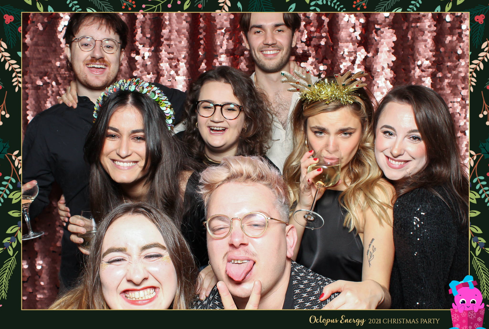 Octopus Energy Christmas Party 2021 | View more photos from the event at gallery.freshbooths.com/u/FreshBooths/Octopus-Energy-Christmas-Party-2021