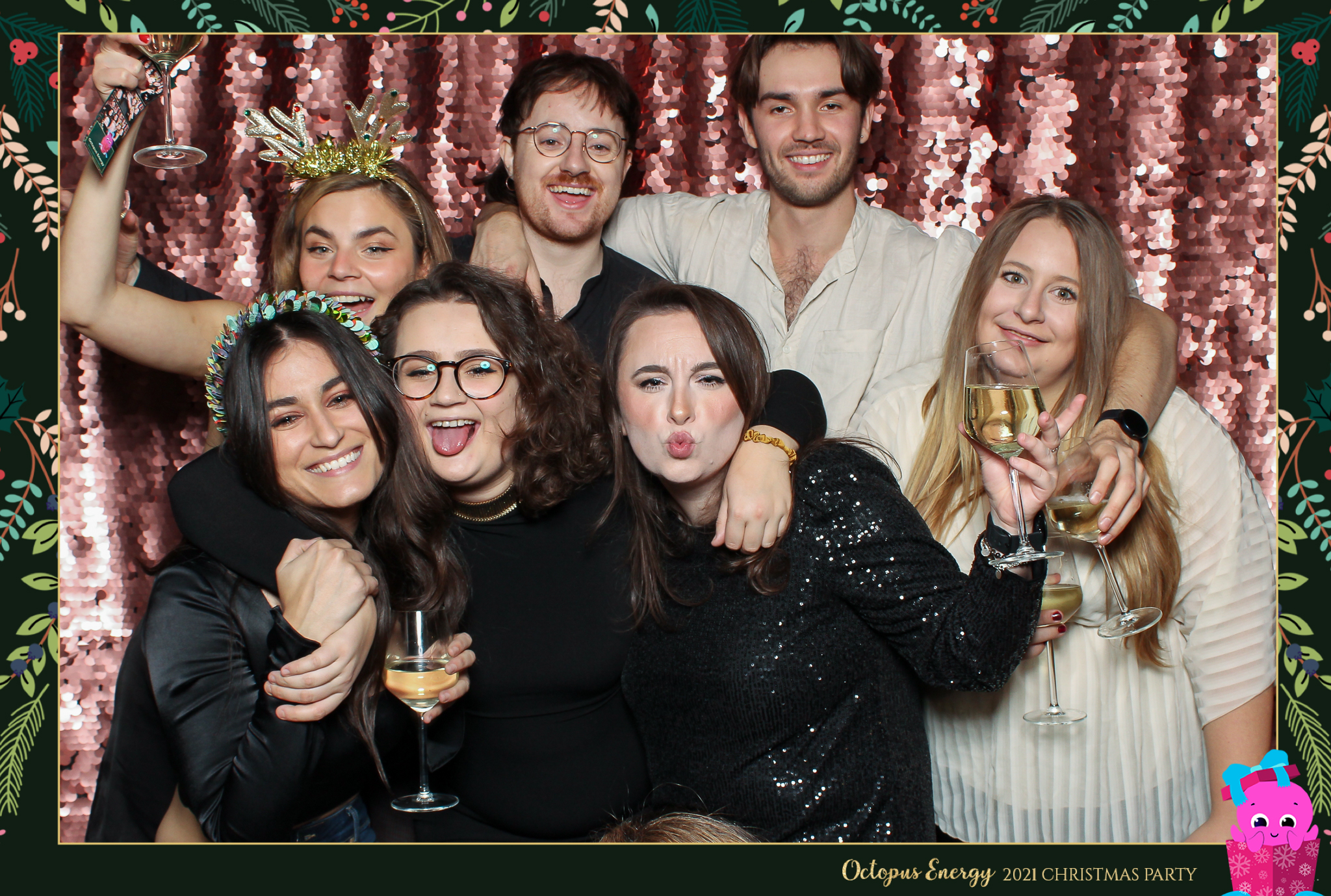 Octopus Energy Christmas Party 2021 | View more photos from the event at gallery.freshbooths.com/u/FreshBooths/Octopus-Energy-Christmas-Party-2021