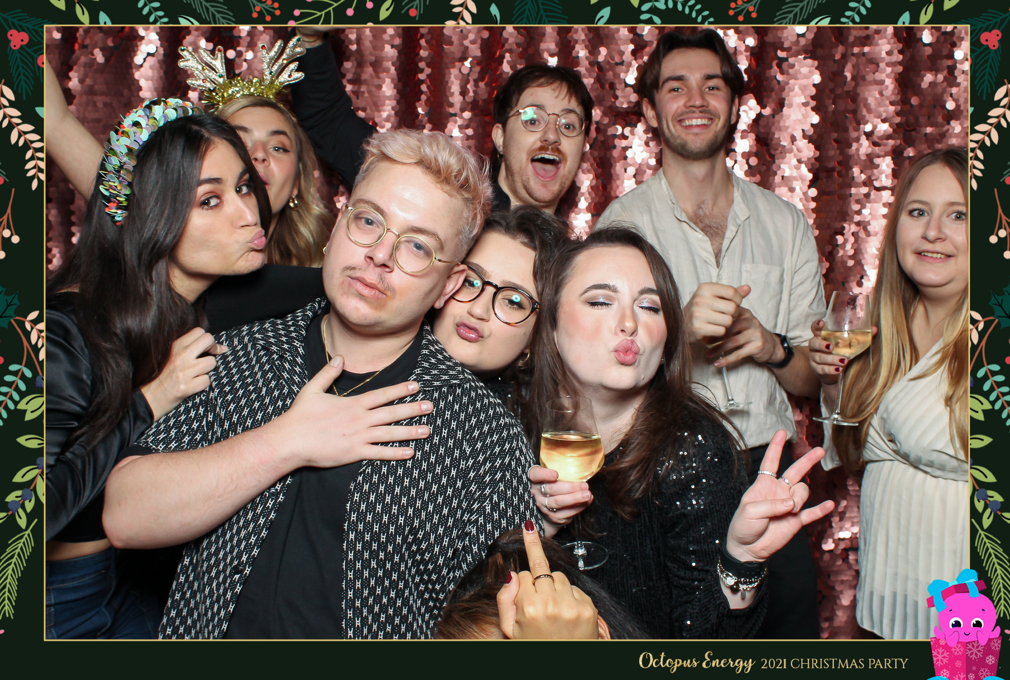 Octopus Energy Christmas Party 2021 | View more photos from the event at gallery.freshbooths.com/u/FreshBooths/Octopus-Energy-Christmas-Party-2021