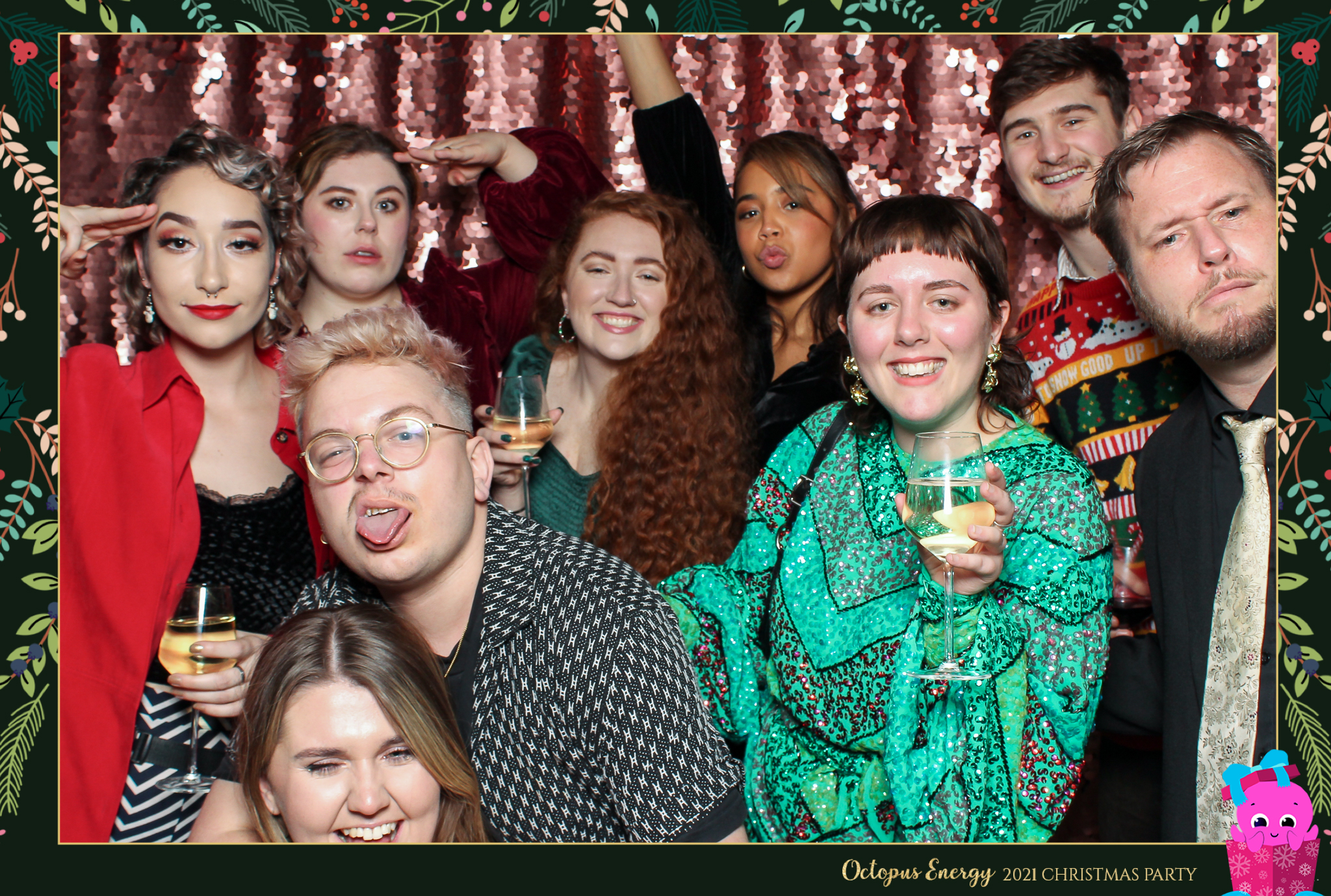 Octopus Energy Christmas Party 2021 | View more photos from the event at gallery.freshbooths.com/u/FreshBooths/Octopus-Energy-Christmas-Party-2021