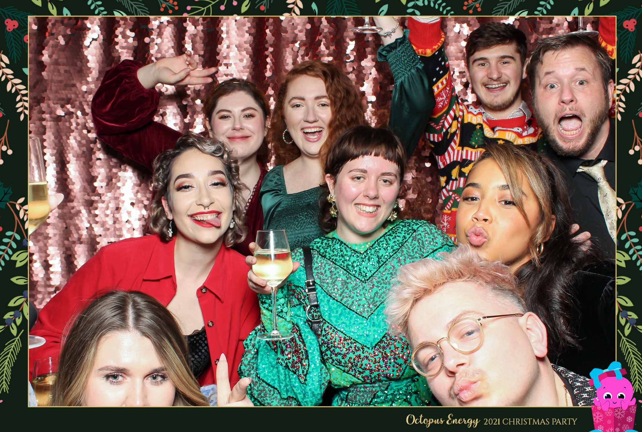 Octopus Energy Christmas Party 2021 | View more photos from the event at gallery.freshbooths.com/u/FreshBooths/Octopus-Energy-Christmas-Party-2021