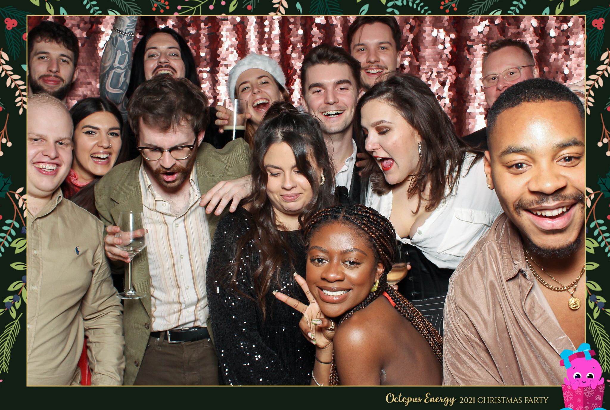 Octopus Energy Christmas Party 2021 | View more photos from the event at gallery.freshbooths.com/u/FreshBooths/Octopus-Energy-Christmas-Party-2021