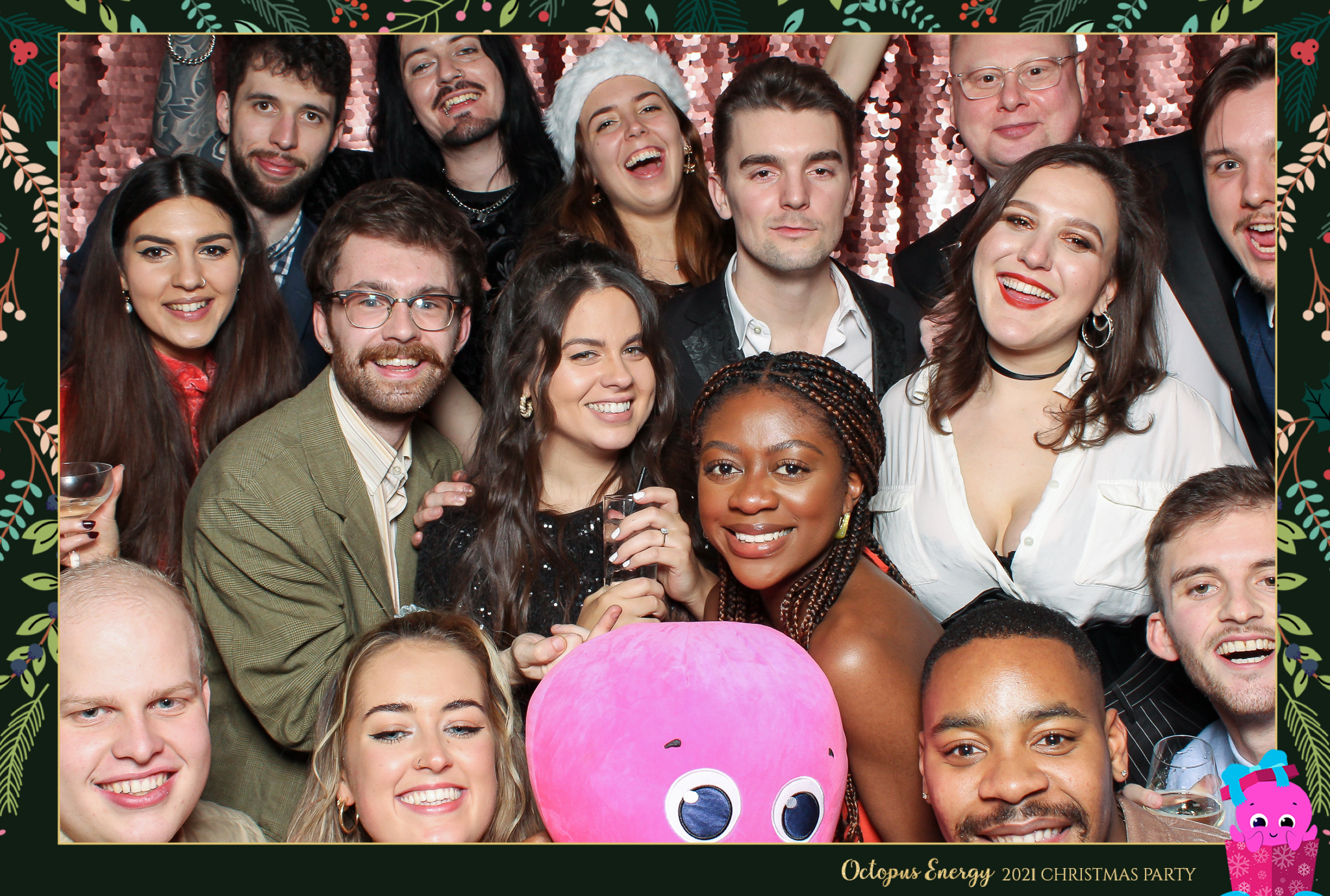 Octopus Energy Christmas Party 2021 | View more photos from the event at gallery.freshbooths.com/u/FreshBooths/Octopus-Energy-Christmas-Party-2021