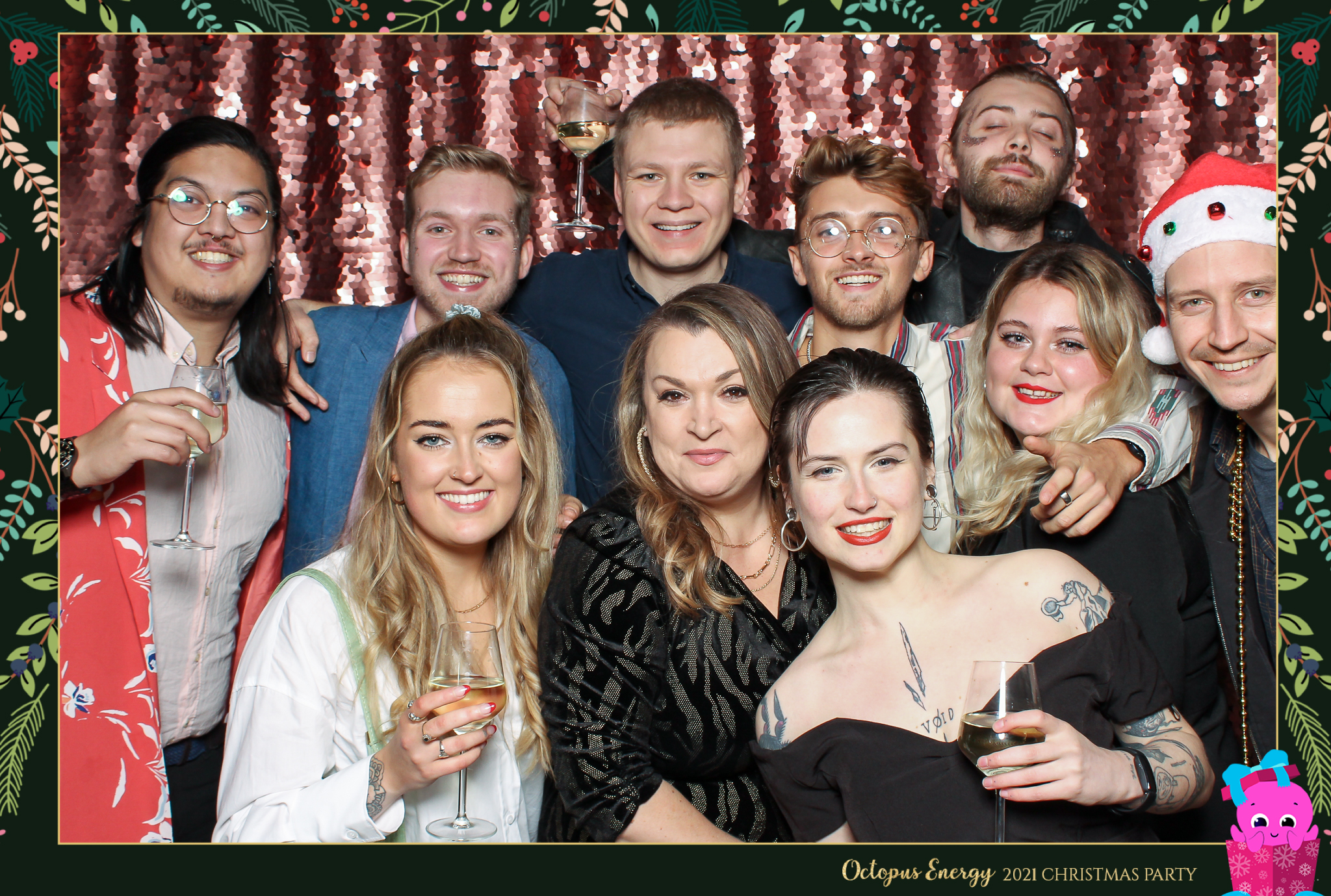 Octopus Energy Christmas Party 2021 | View more photos from the event at gallery.freshbooths.com/u/FreshBooths/Octopus-Energy-Christmas-Party-2021