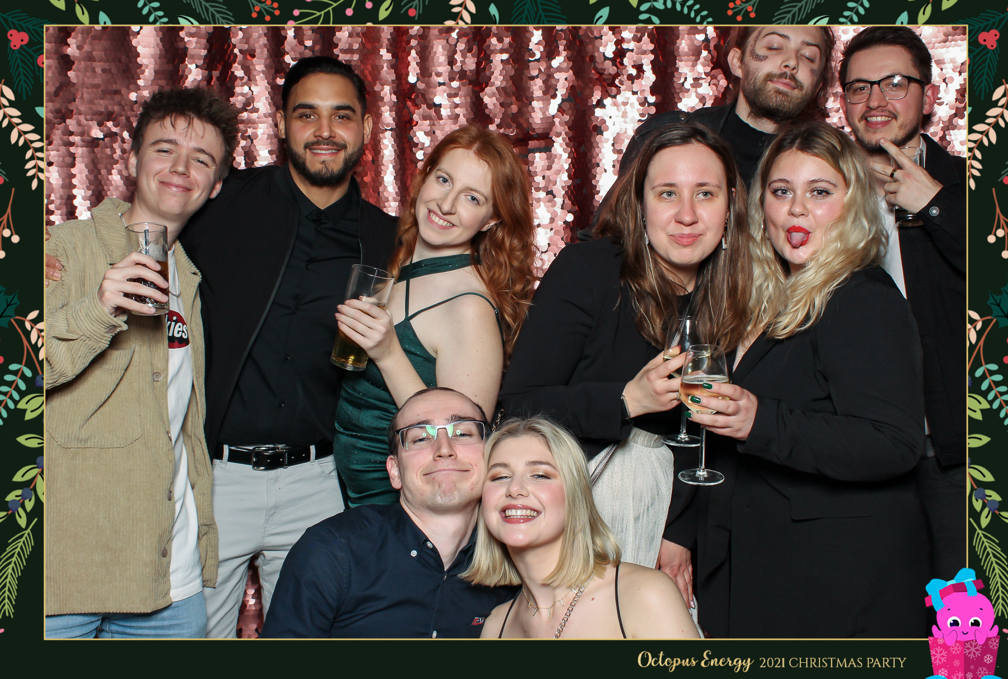 Octopus Energy Christmas Party 2021 | View more photos from the event at gallery.freshbooths.com/u/FreshBooths/Octopus-Energy-Christmas-Party-2021