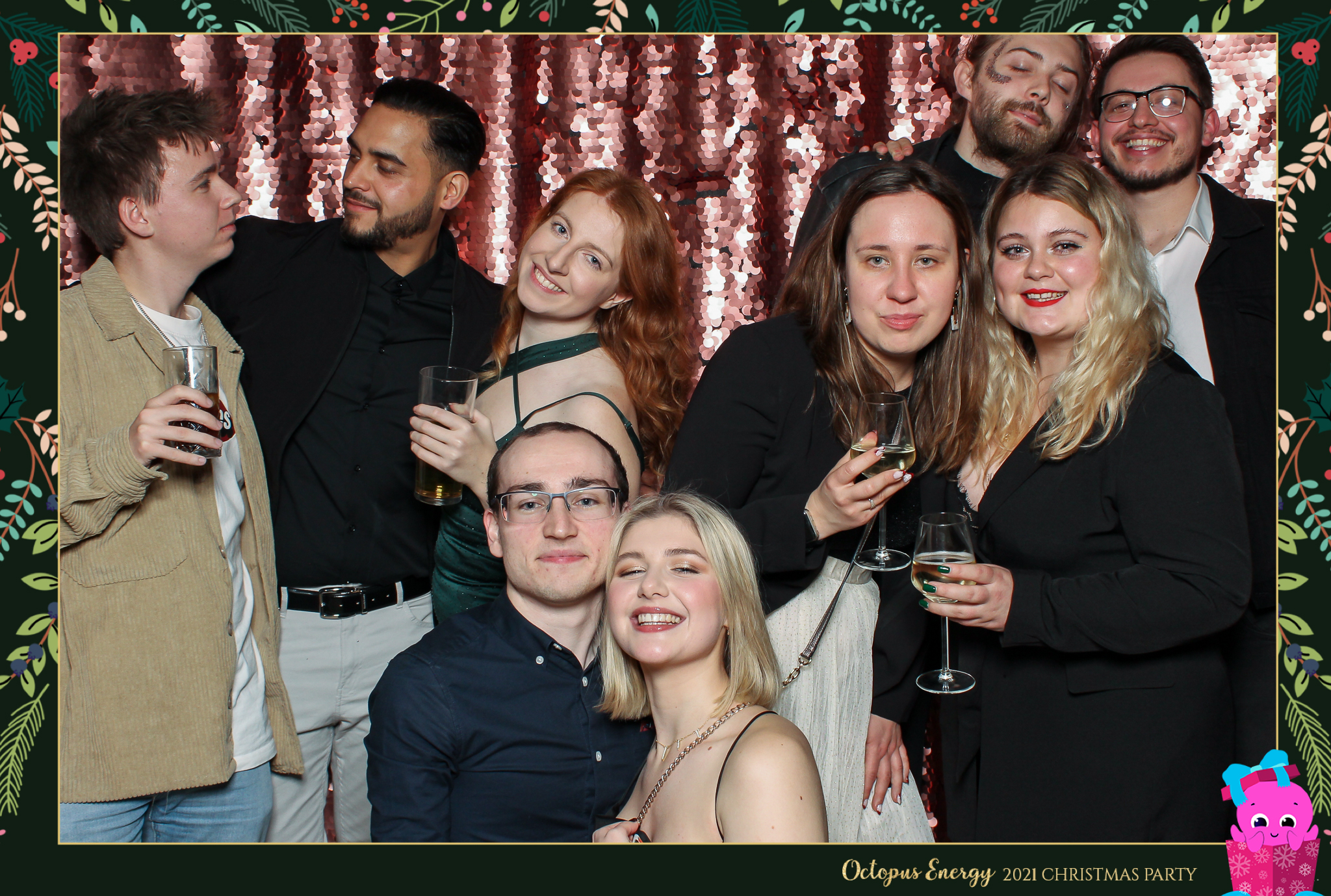 Octopus Energy Christmas Party 2021 | View more photos from the event at gallery.freshbooths.com/u/FreshBooths/Octopus-Energy-Christmas-Party-2021