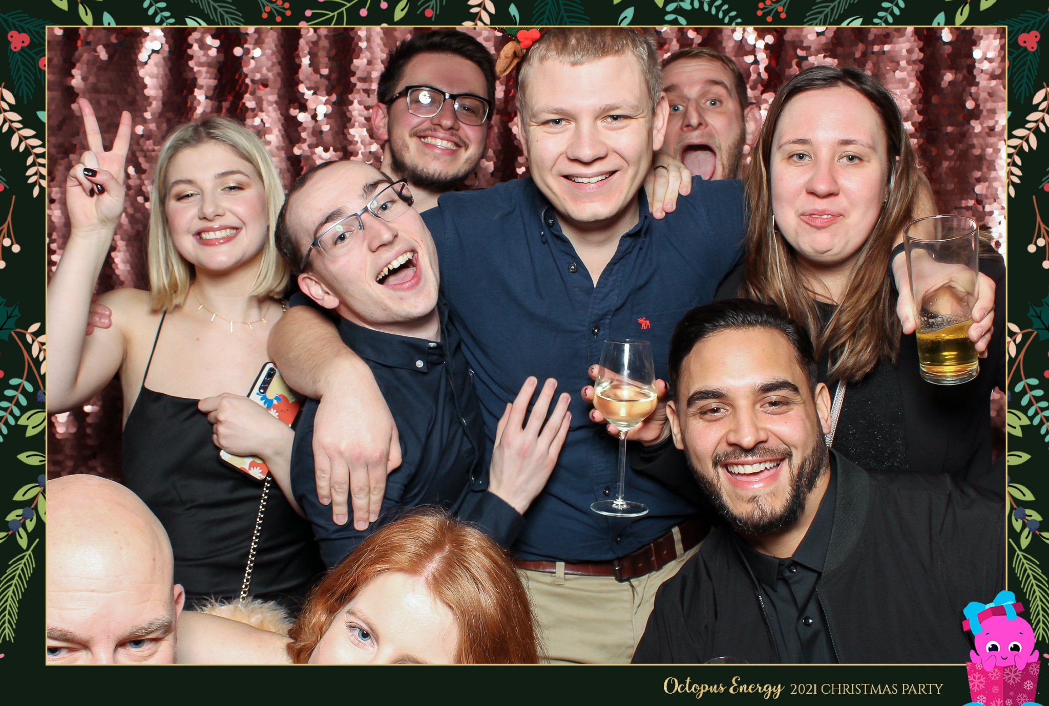 Octopus Energy Christmas Party 2021 | View more photos from the event at gallery.freshbooths.com/u/FreshBooths/Octopus-Energy-Christmas-Party-2021