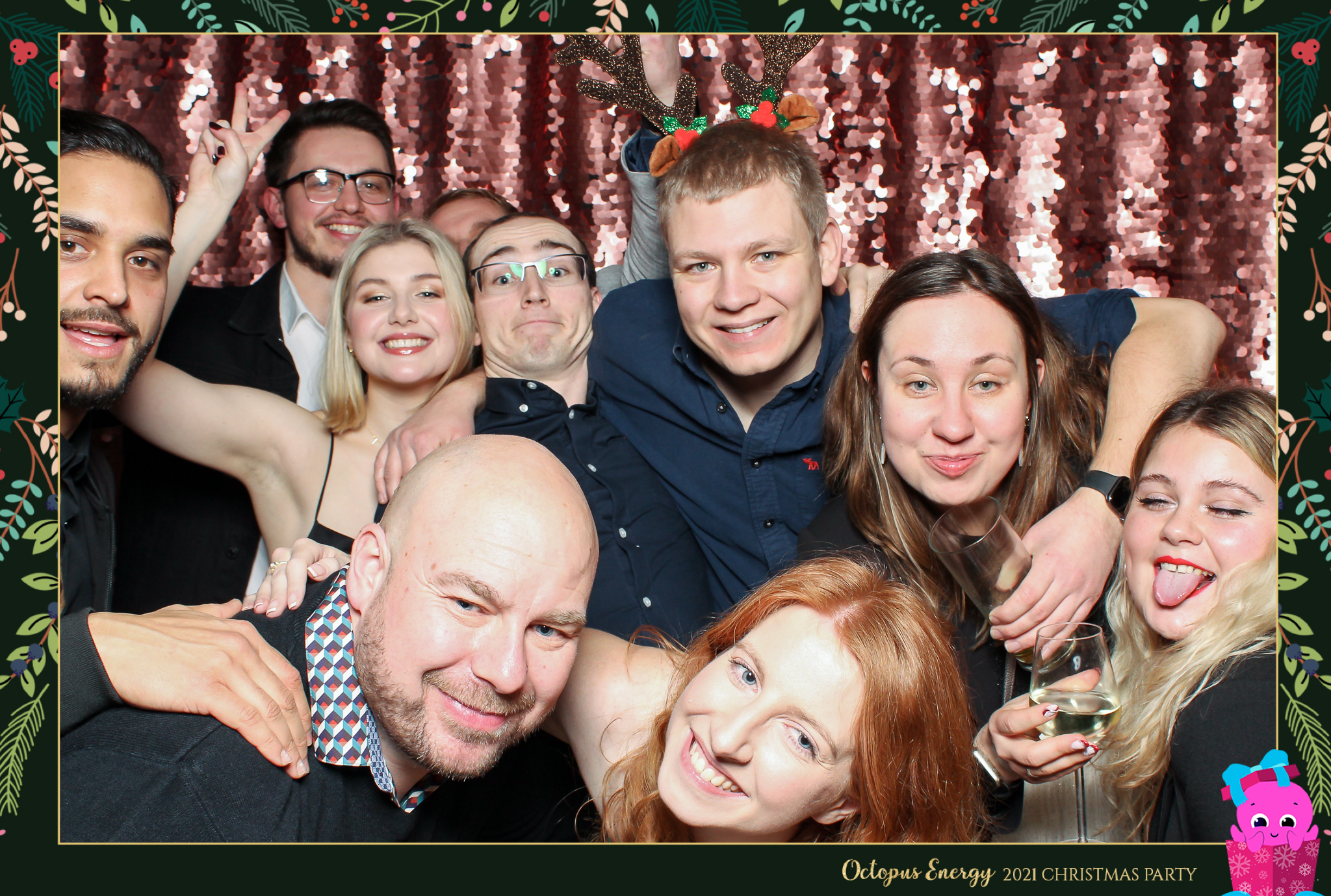 Octopus Energy Christmas Party 2021 | View more photos from the event at gallery.freshbooths.com/u/FreshBooths/Octopus-Energy-Christmas-Party-2021