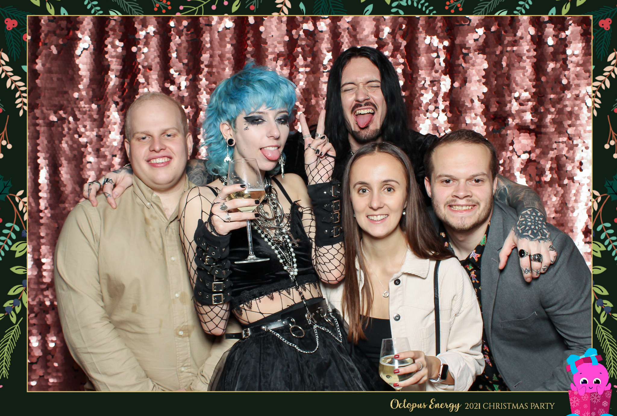Octopus Energy Christmas Party 2021 | View more photos from the event at gallery.freshbooths.com/u/FreshBooths/Octopus-Energy-Christmas-Party-2021