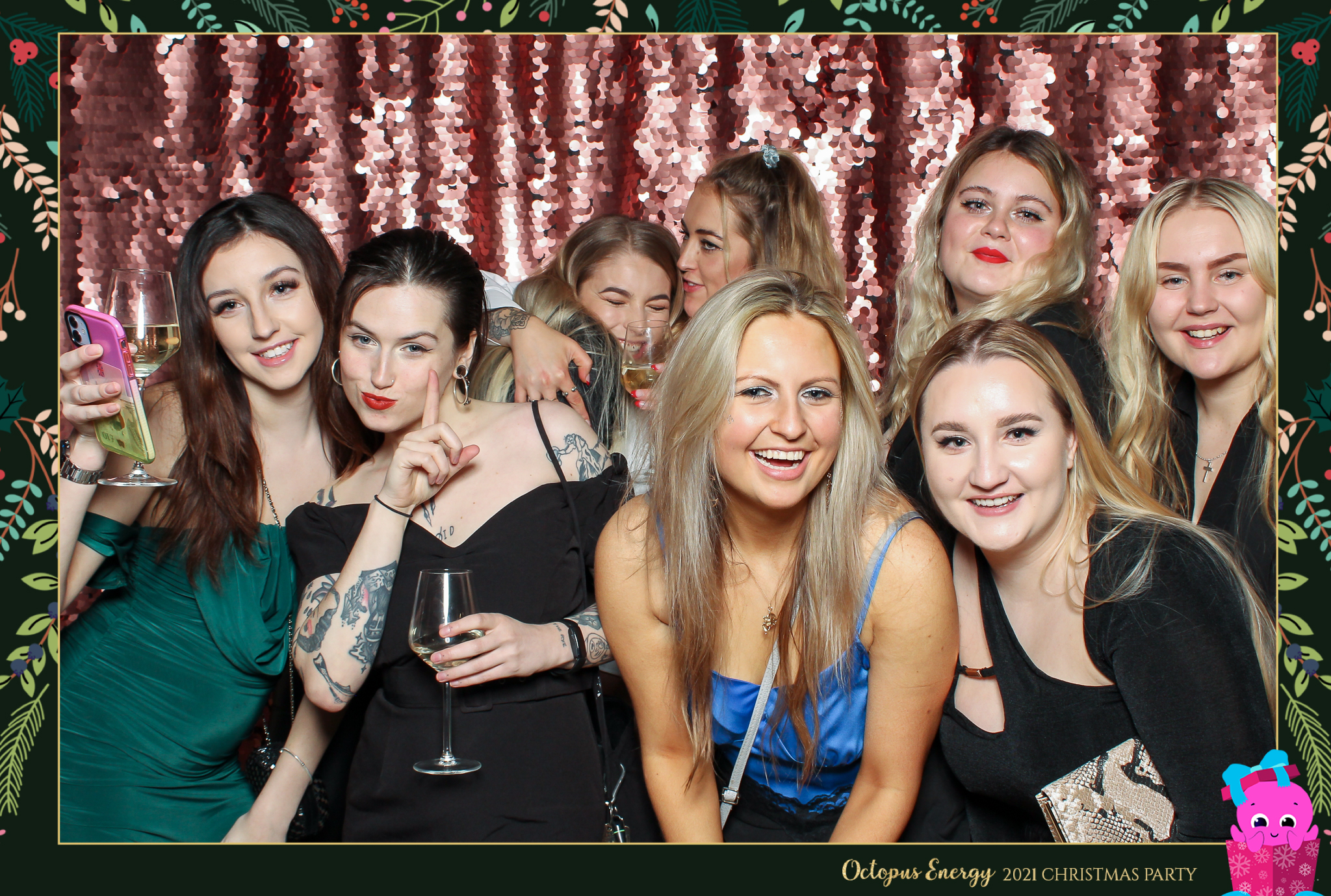 Octopus Energy Christmas Party 2021 | View more photos from the event at gallery.freshbooths.com/u/FreshBooths/Octopus-Energy-Christmas-Party-2021