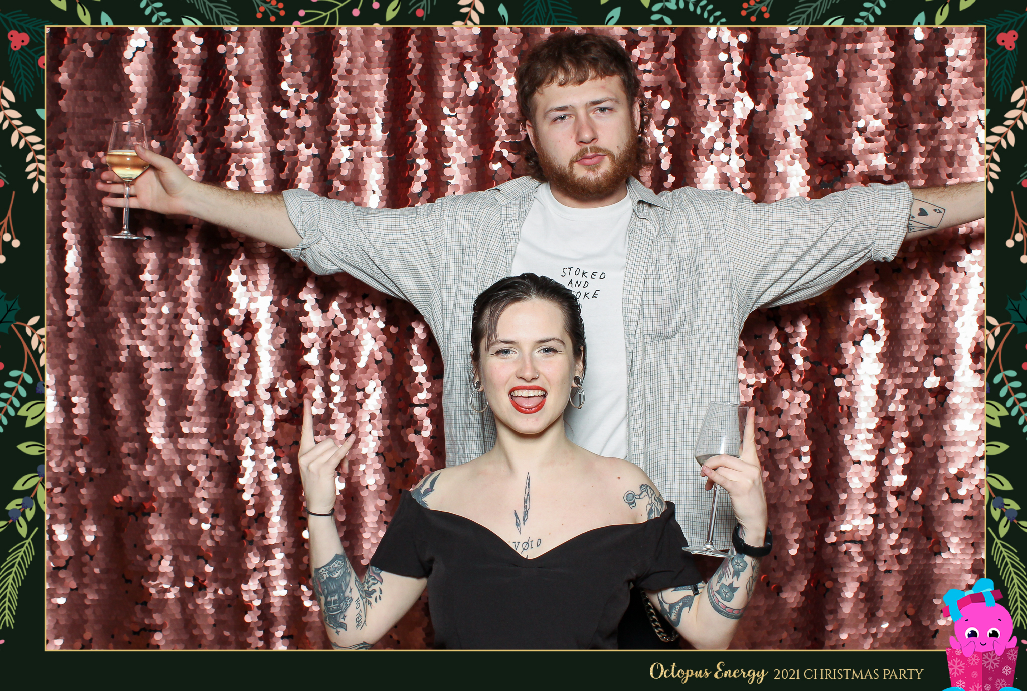Octopus Energy Christmas Party 2021 | View more photos from the event at gallery.freshbooths.com/u/FreshBooths/Octopus-Energy-Christmas-Party-2021