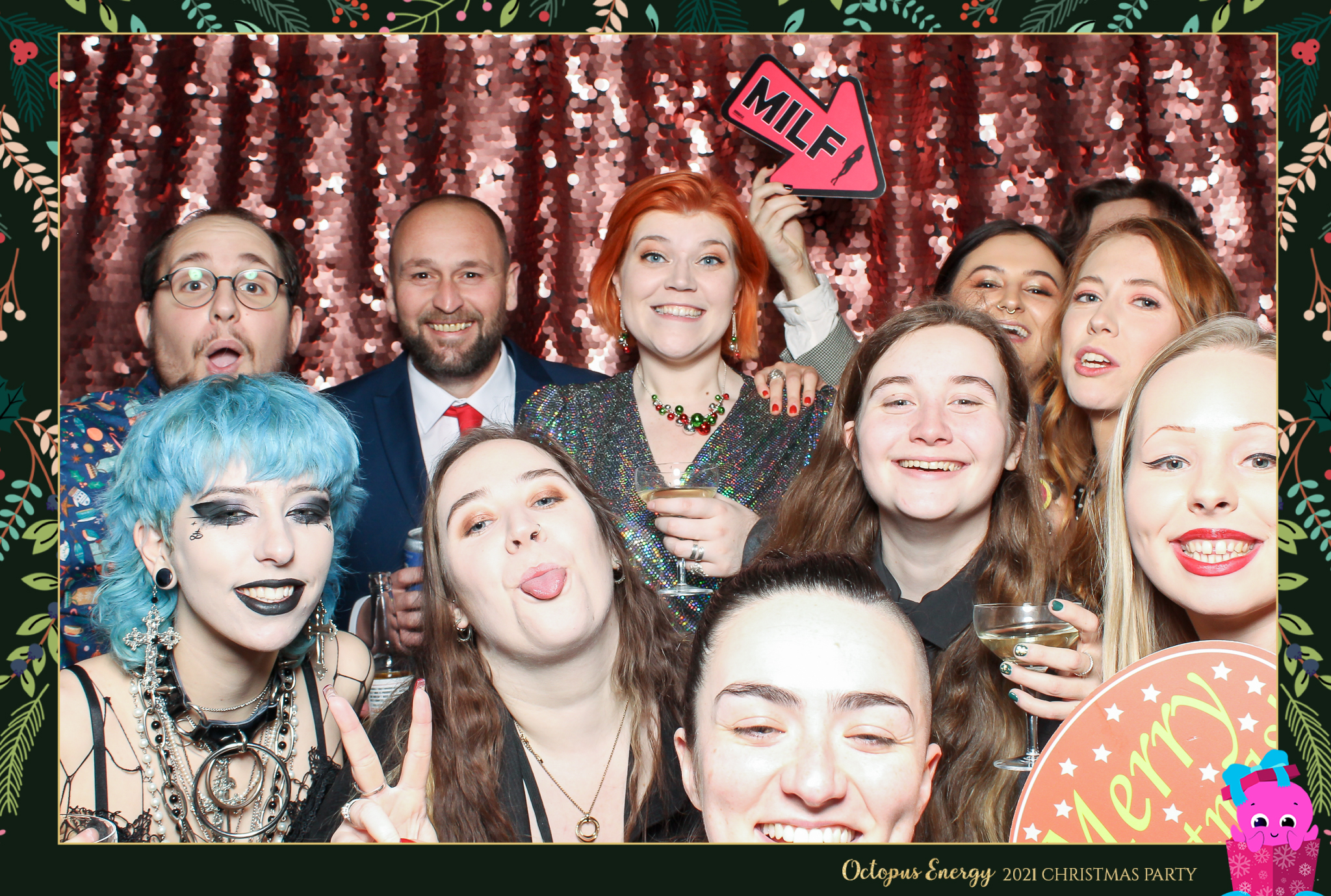 Octopus Energy Christmas Party 2021 | View more photos from the event at gallery.freshbooths.com/u/FreshBooths/Octopus-Energy-Christmas-Party-2021