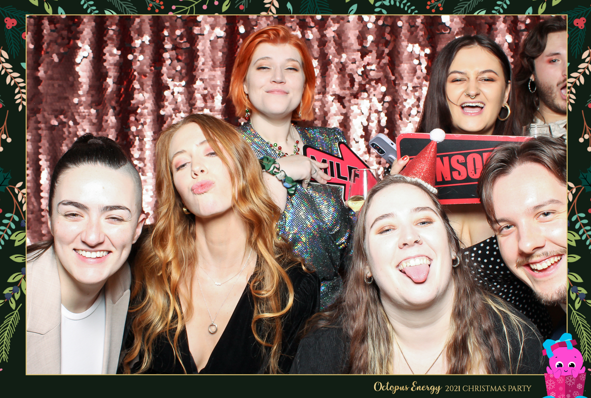 Octopus Energy Christmas Party 2021 | View more photos from the event at gallery.freshbooths.com/u/FreshBooths/Octopus-Energy-Christmas-Party-2021