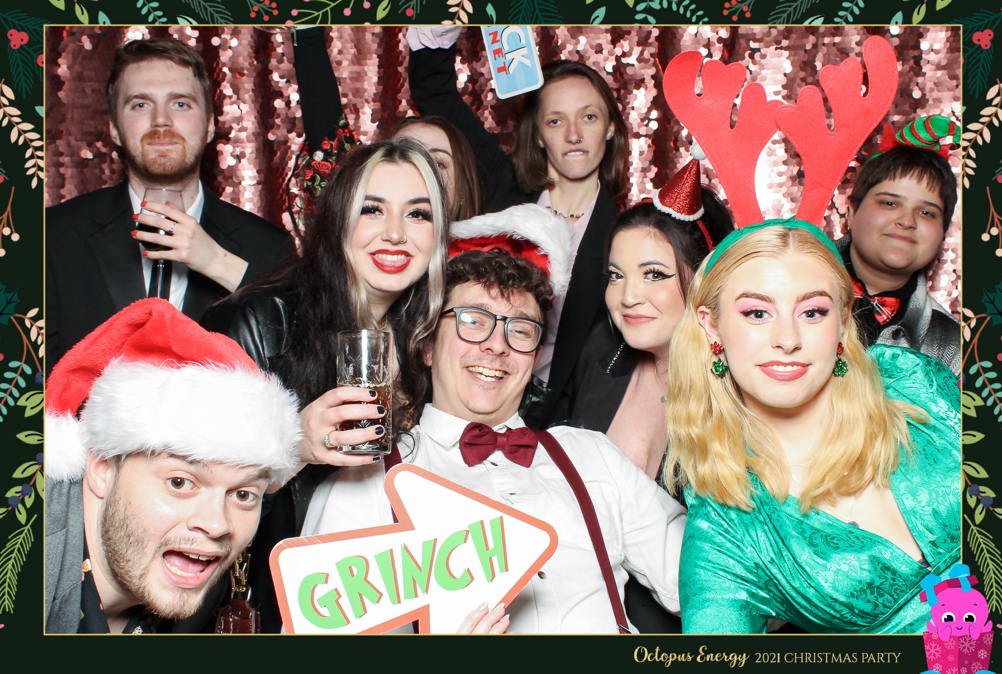 Octopus Energy Christmas Party 2021 | View more photos from the event at gallery.freshbooths.com/u/FreshBooths/Octopus-Energy-Christmas-Party-2021