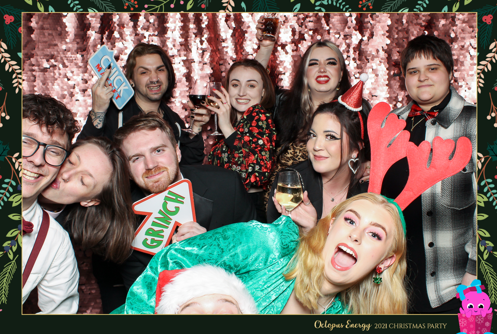 Octopus Energy Christmas Party 2021 | View more photos from the event at gallery.freshbooths.com/u/FreshBooths/Octopus-Energy-Christmas-Party-2021