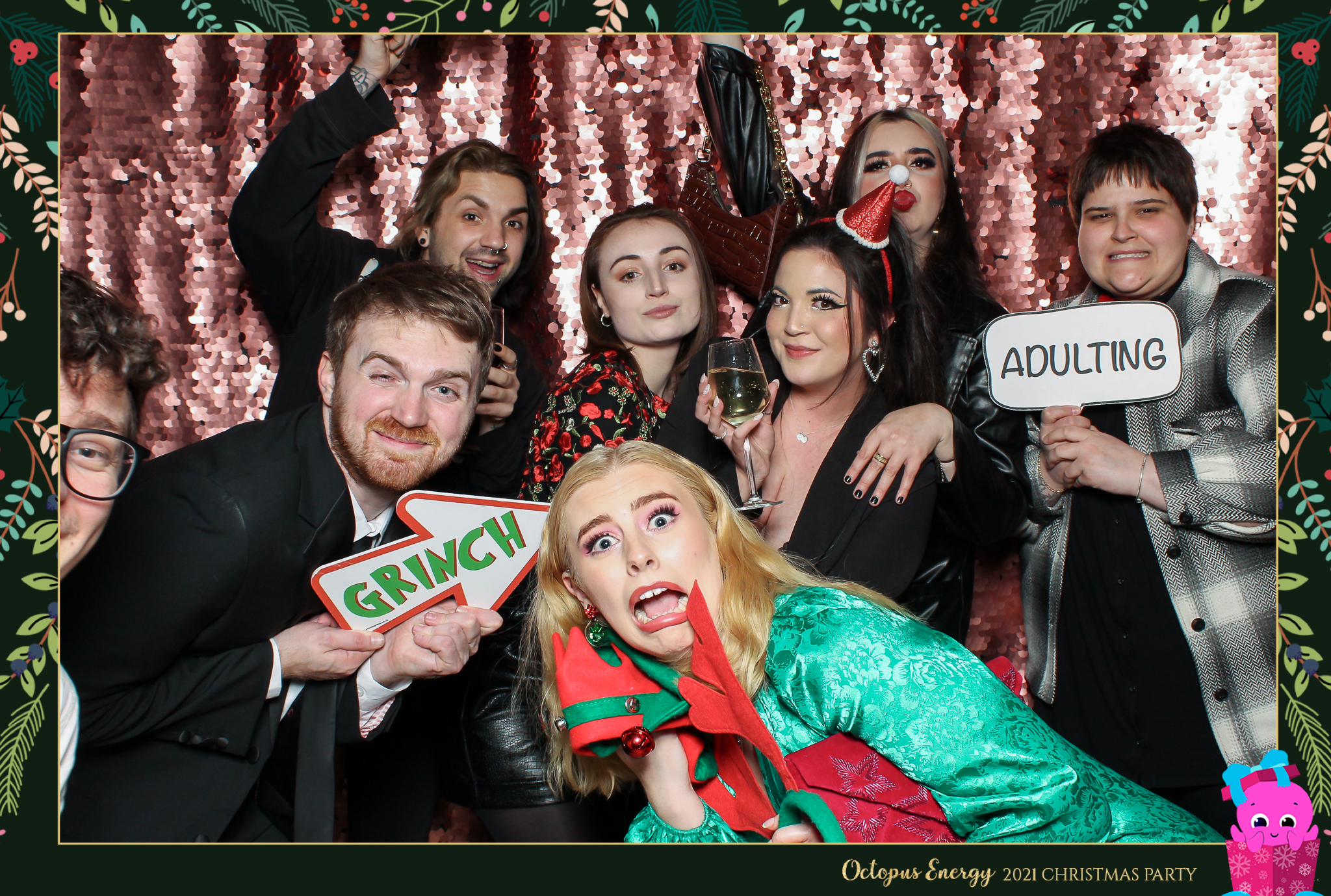 Octopus Energy Christmas Party 2021 | View more photos from the event at gallery.freshbooths.com/u/FreshBooths/Octopus-Energy-Christmas-Party-2021