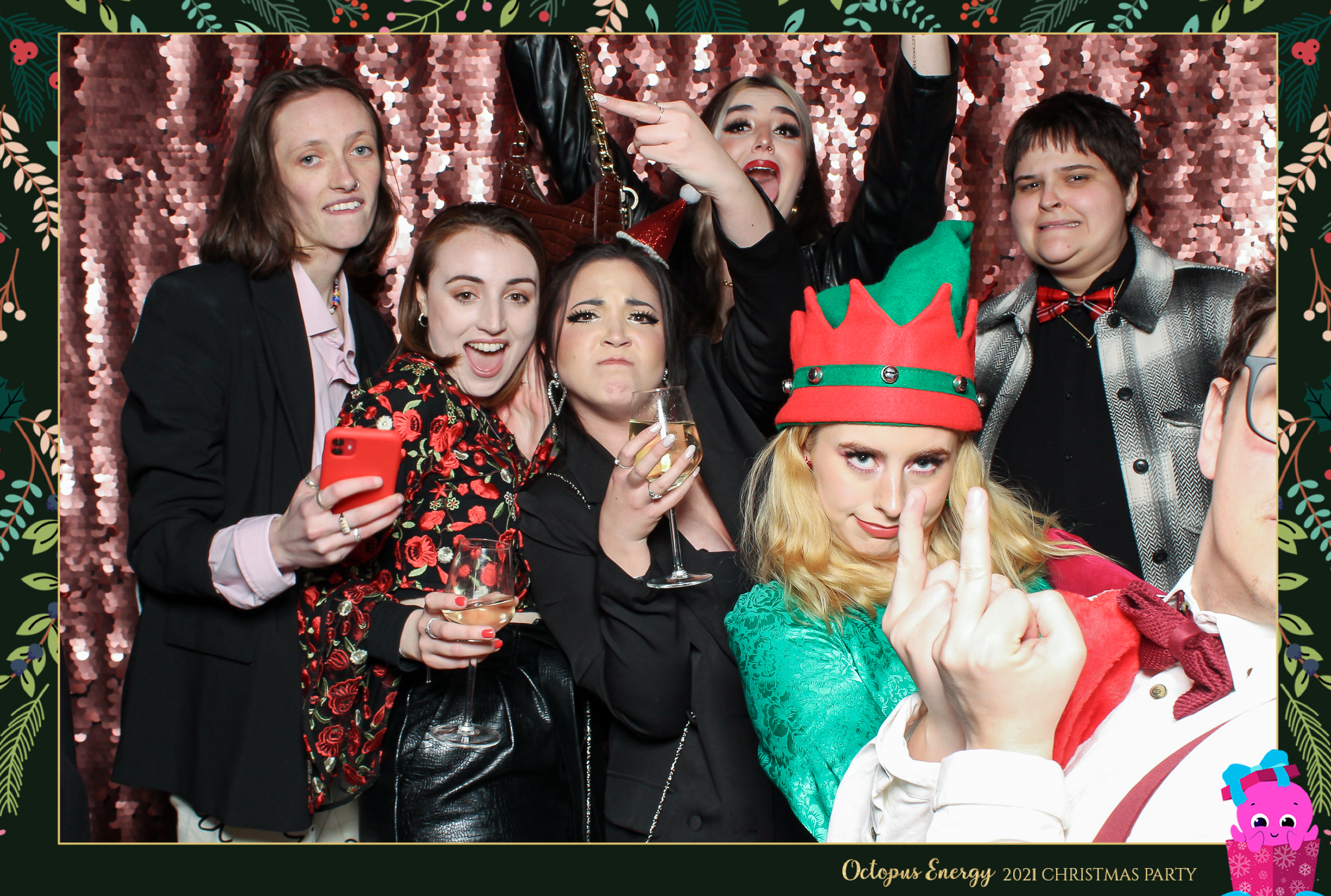 Octopus Energy Christmas Party 2021 | View more photos from the event at gallery.freshbooths.com/u/FreshBooths/Octopus-Energy-Christmas-Party-2021