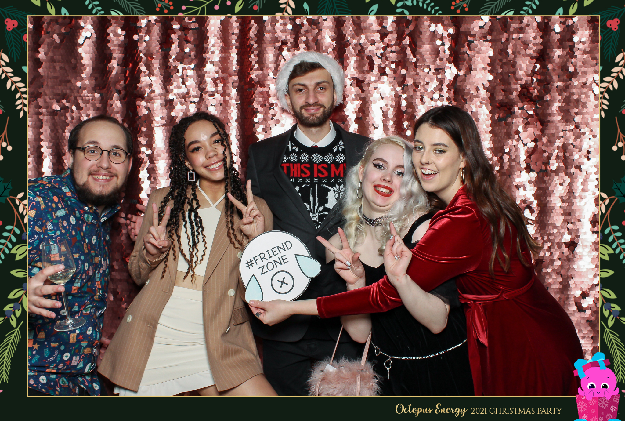 Octopus Energy Christmas Party 2021 | View more photos from the event at gallery.freshbooths.com/u/FreshBooths/Octopus-Energy-Christmas-Party-2021