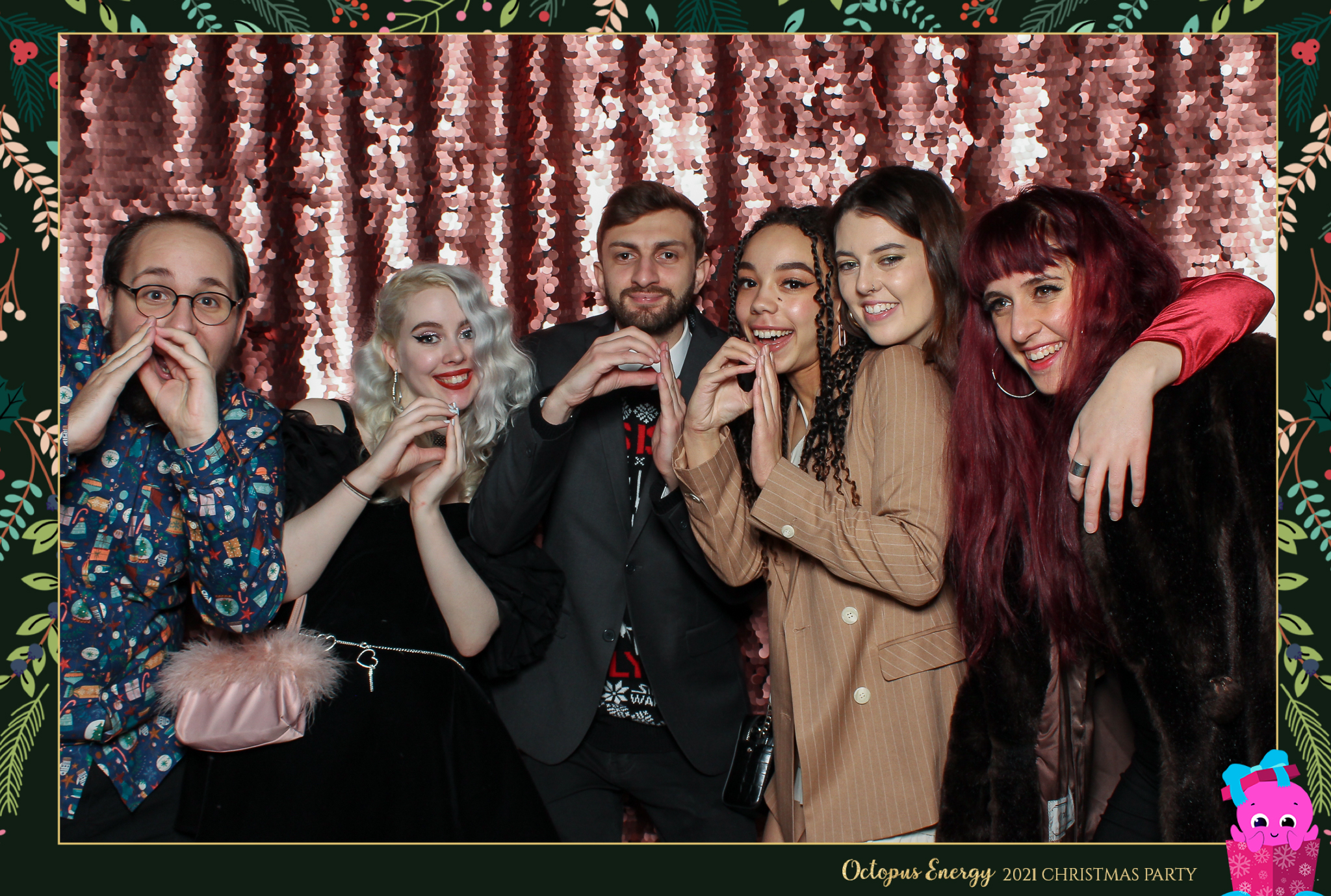 Octopus Energy Christmas Party 2021 | View more photos from the event at gallery.freshbooths.com/u/FreshBooths/Octopus-Energy-Christmas-Party-2021