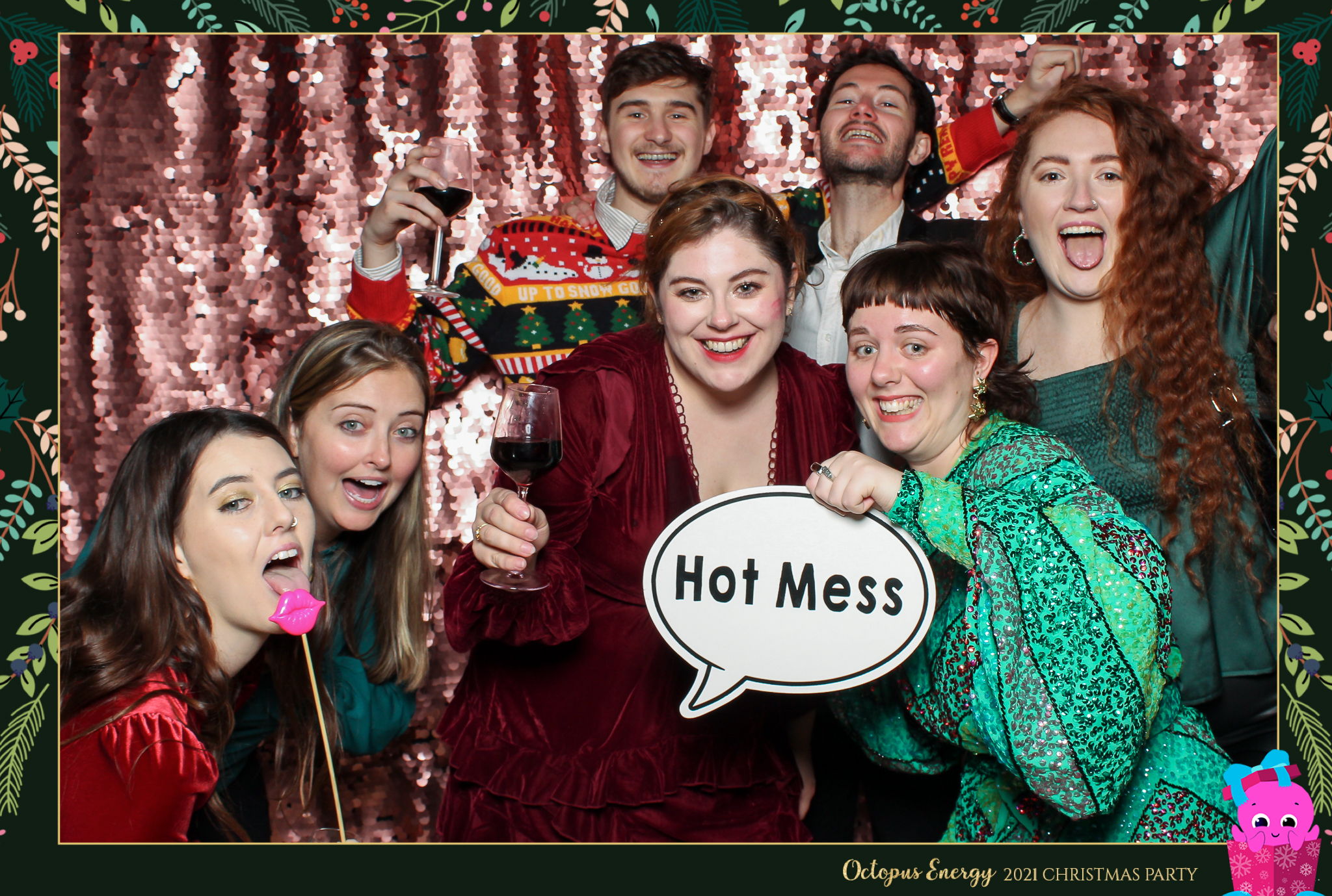 Octopus Energy Christmas Party 2021 | View more photos from the event at gallery.freshbooths.com/u/FreshBooths/Octopus-Energy-Christmas-Party-2021