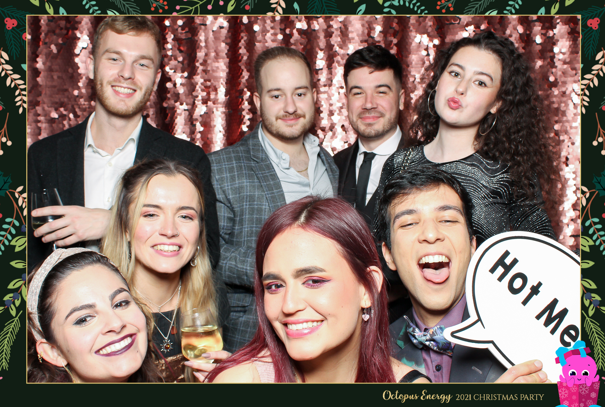 Octopus Energy Christmas Party 2021 | View more photos from the event at gallery.freshbooths.com/u/FreshBooths/Octopus-Energy-Christmas-Party-2021