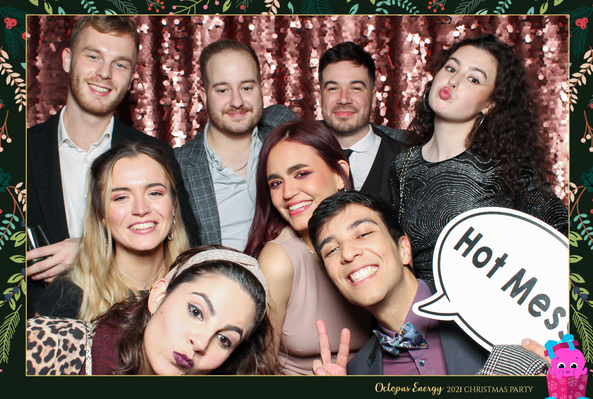 Octopus Energy Christmas Party 2021 | View more photos from the event at gallery.freshbooths.com/u/FreshBooths/Octopus-Energy-Christmas-Party-2021