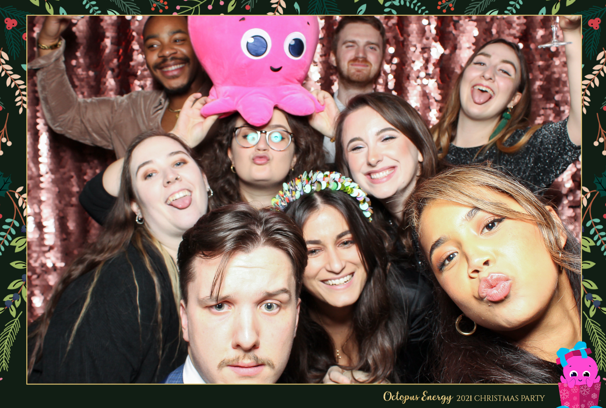 Octopus Energy Christmas Party 2021 | View more photos from the event at gallery.freshbooths.com/u/FreshBooths/Octopus-Energy-Christmas-Party-2021