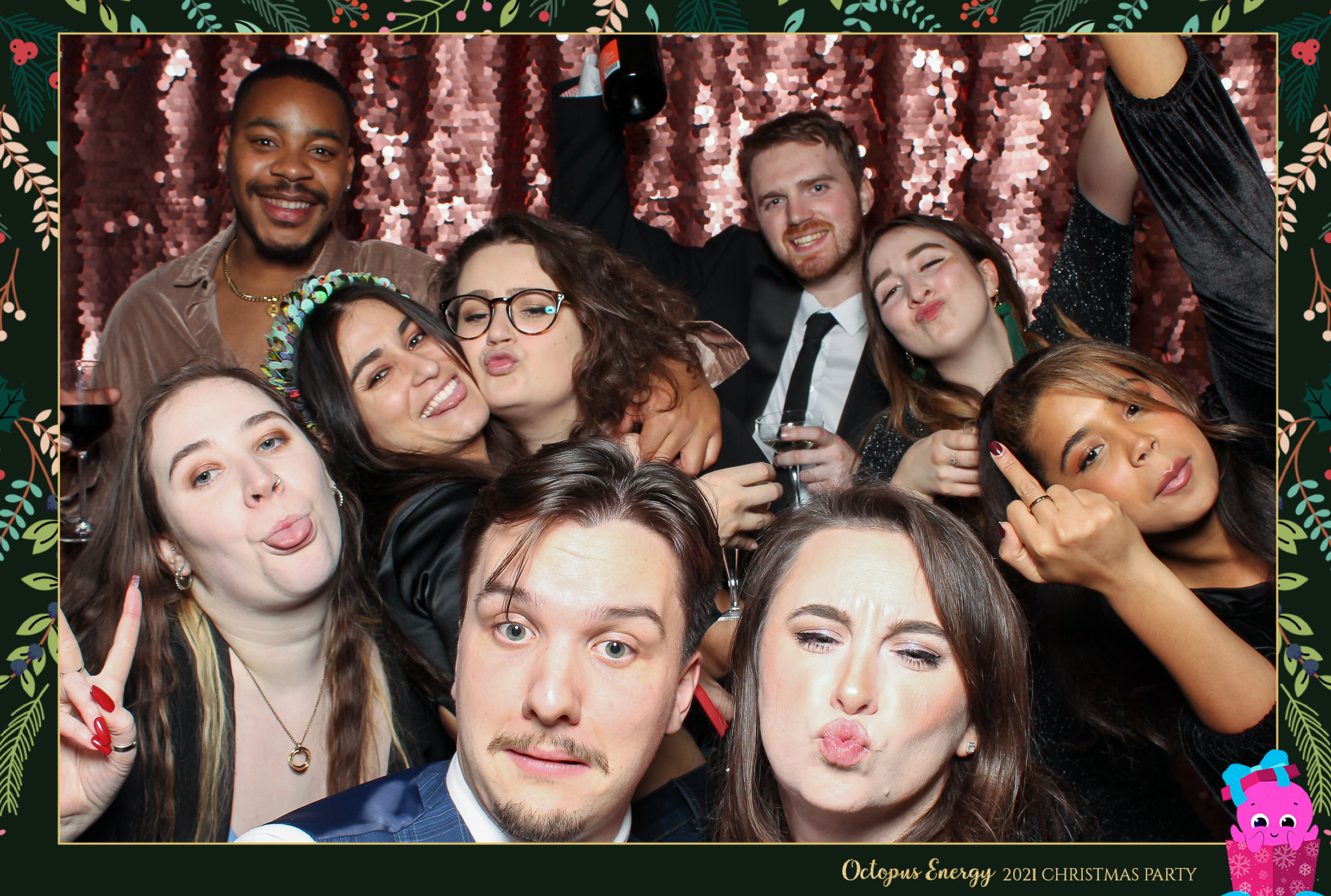 Octopus Energy Christmas Party 2021 | View more photos from the event at gallery.freshbooths.com/u/FreshBooths/Octopus-Energy-Christmas-Party-2021
