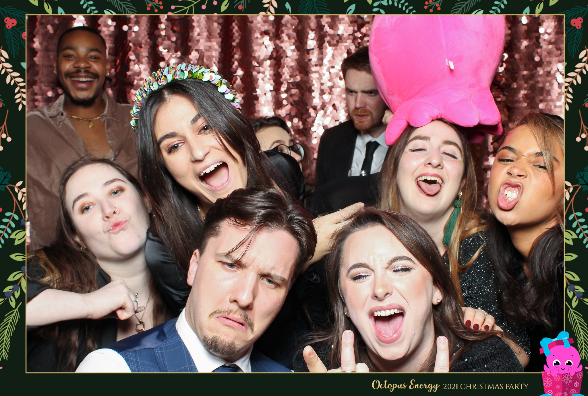 Octopus Energy Christmas Party 2021 | View more photos from the event at gallery.freshbooths.com/u/FreshBooths/Octopus-Energy-Christmas-Party-2021