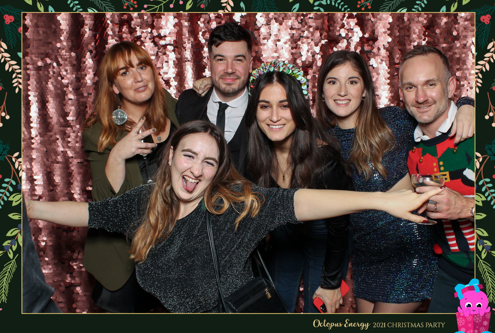 Octopus Energy Christmas Party 2021 | View more photos from the event at gallery.freshbooths.com/u/FreshBooths/Octopus-Energy-Christmas-Party-2021