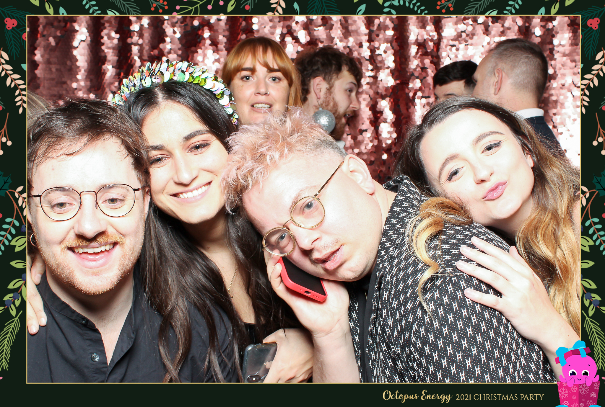 Octopus Energy Christmas Party 2021 | View more photos from the event at gallery.freshbooths.com/u/FreshBooths/Octopus-Energy-Christmas-Party-2021